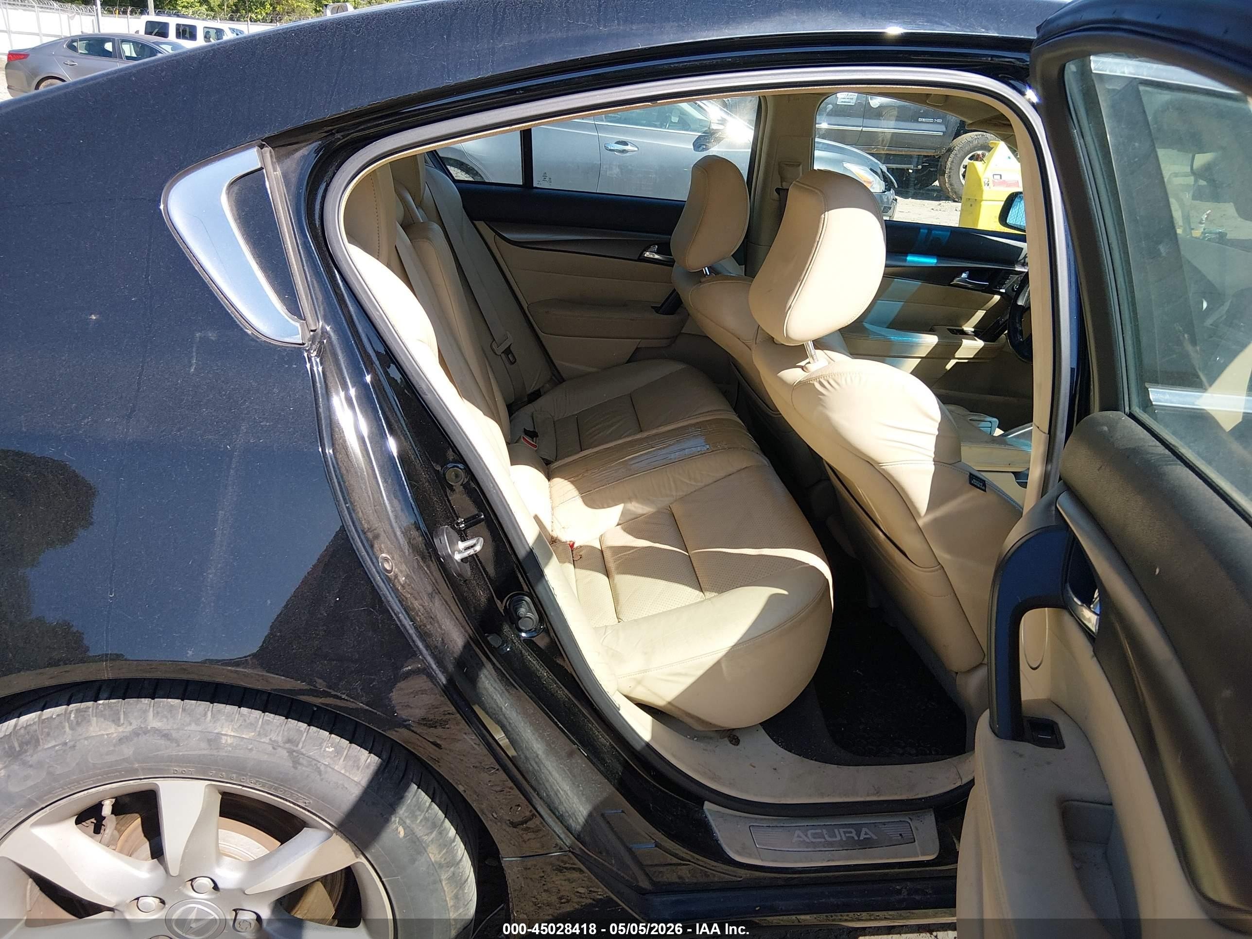 2012 Acura Tl 3.5 Black vin: 19UUA8F59CA006931