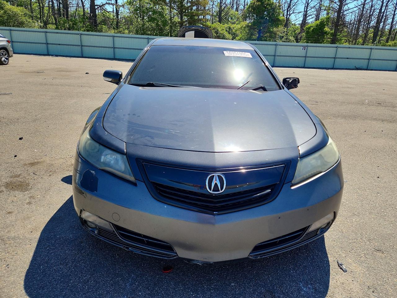2012 Acura Tl Black vin: 19UUA8F59CA019775