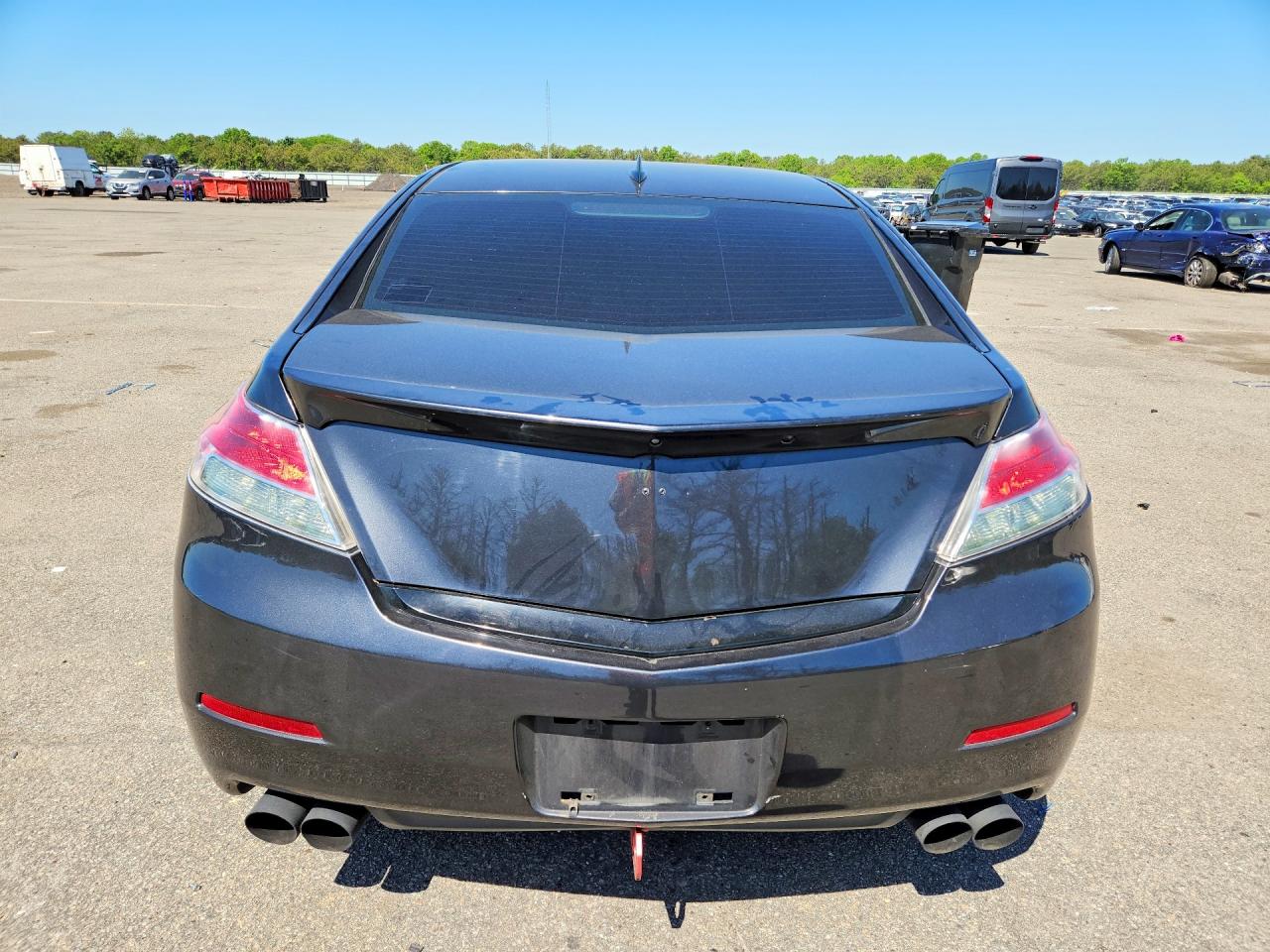 2012 Acura Tl Black vin: 19UUA8F59CA019775