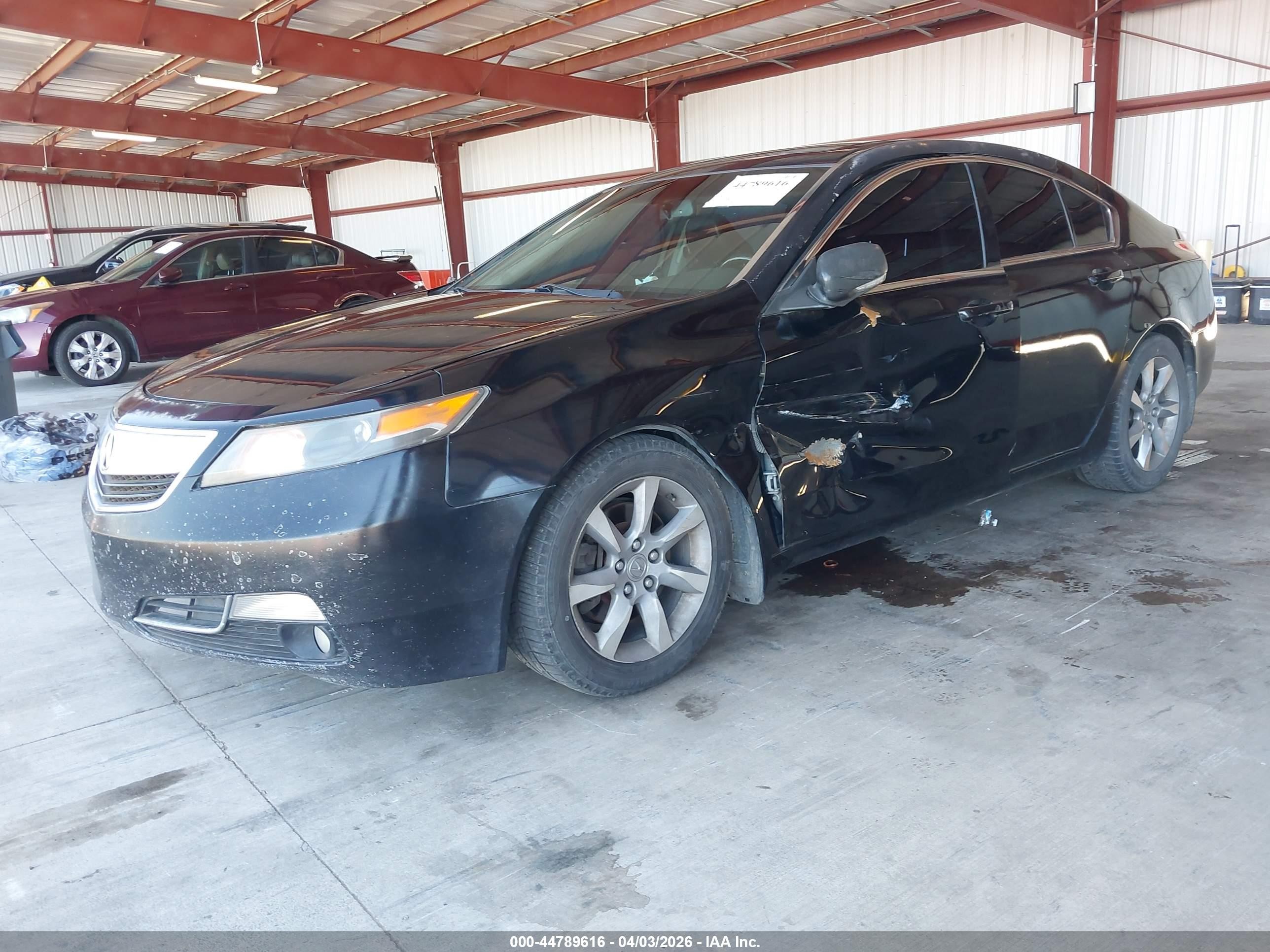 2012 Acura Tl 3.5 Черный vin: 19UUA8F59CA025320