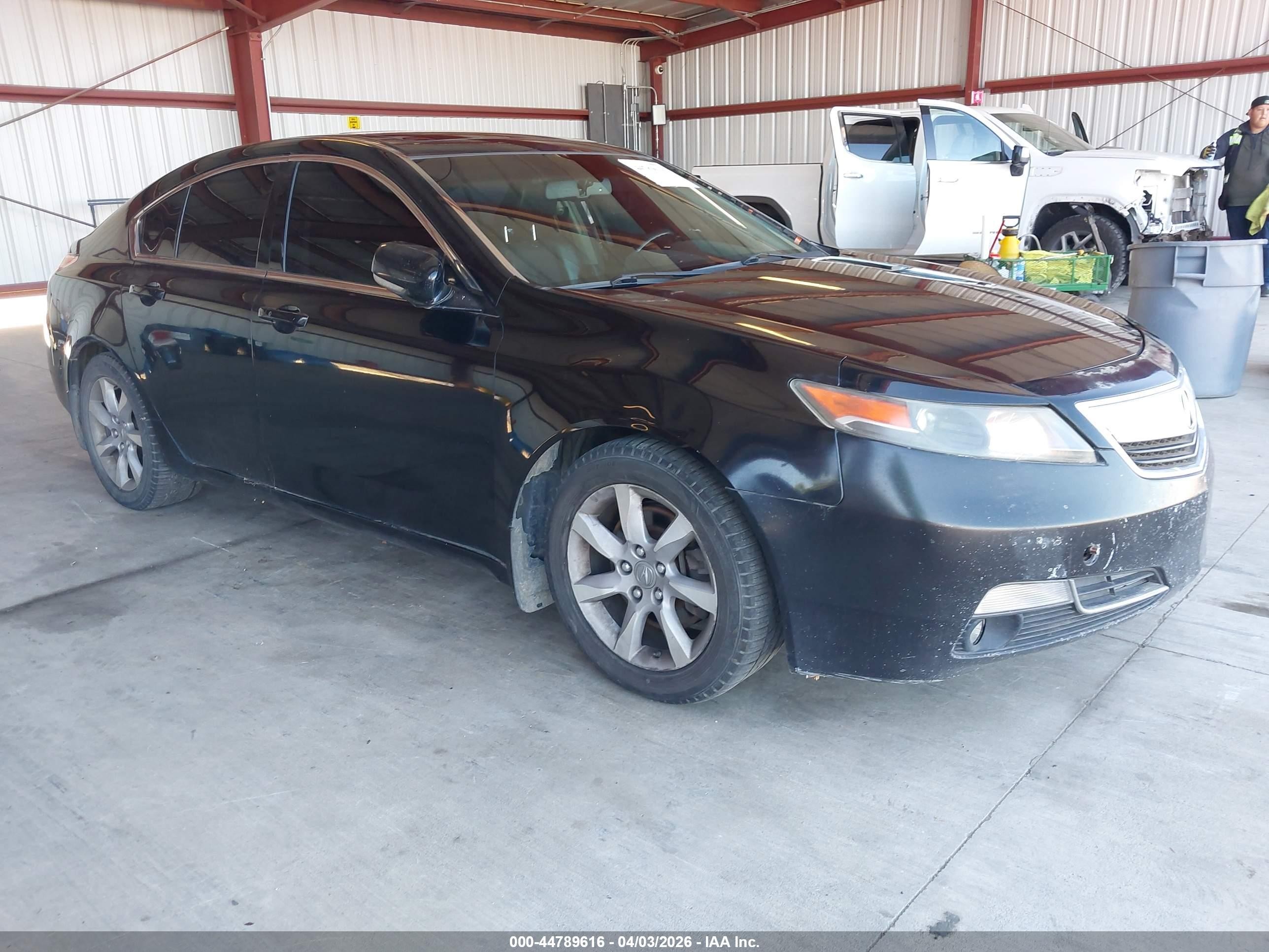 2012 Acura Tl 3.5 Black vin: 19UUA8F59CA025320