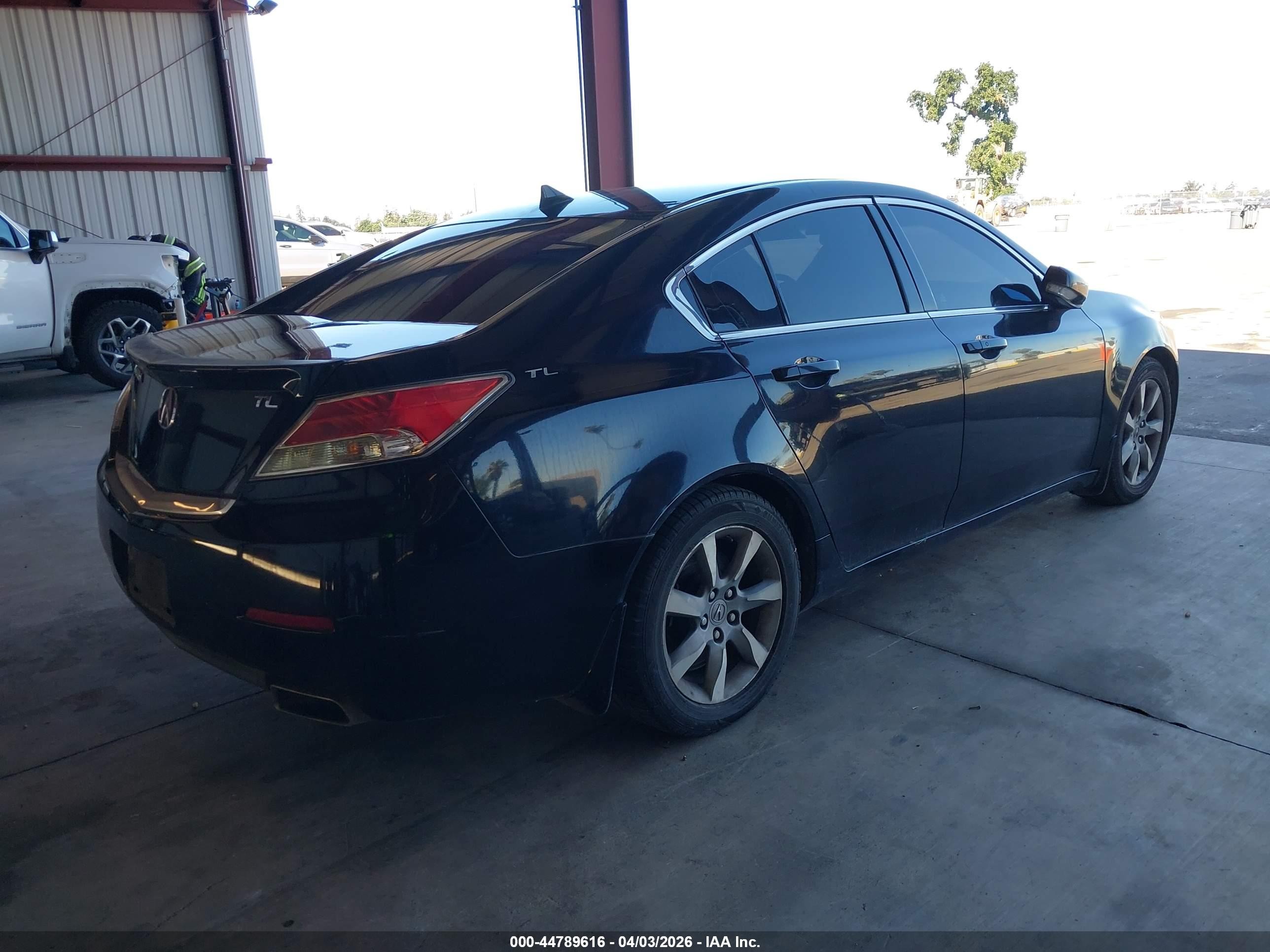 2012 Acura Tl 3.5 Черный vin: 19UUA8F59CA025320