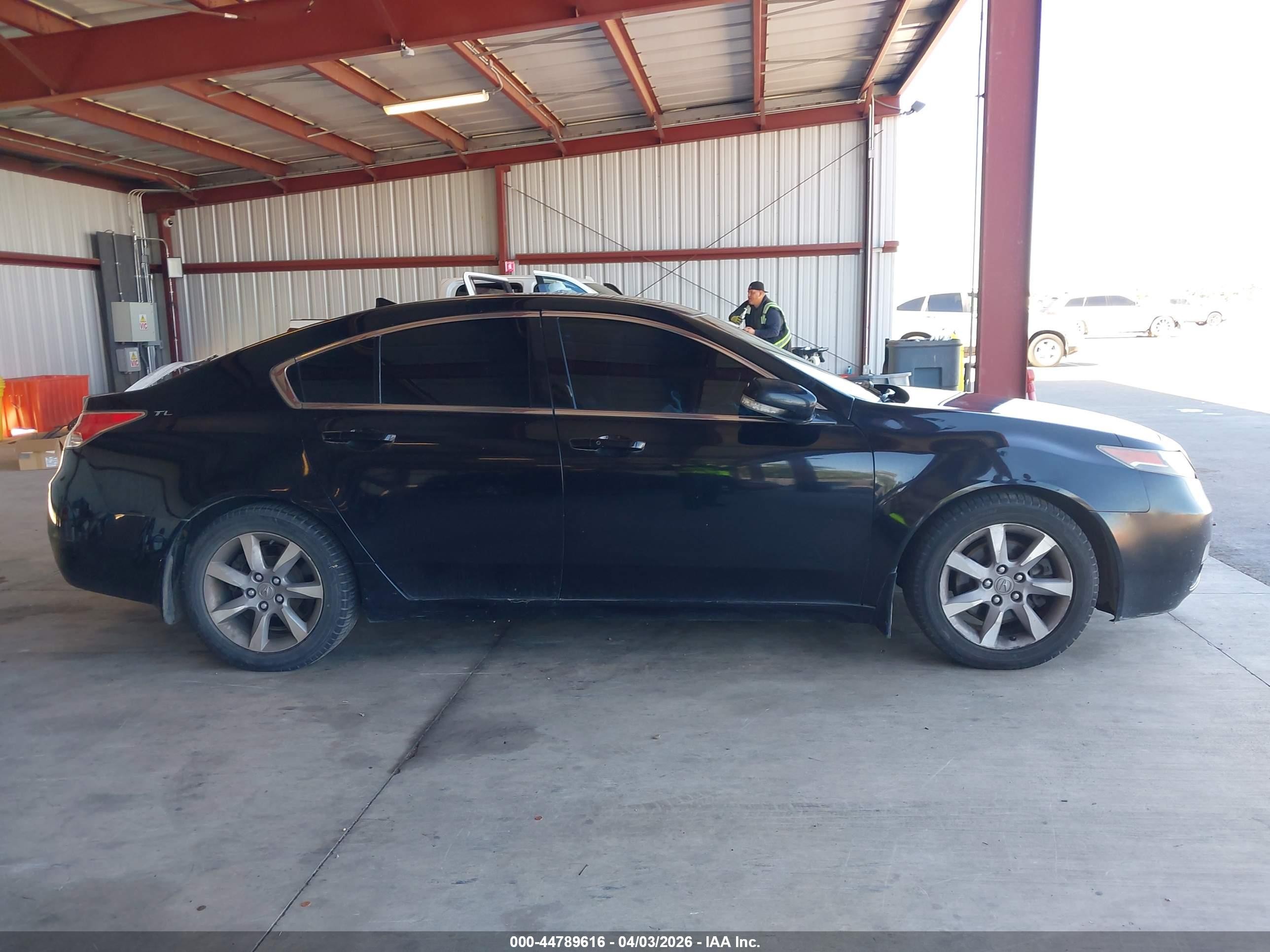 2012 Acura Tl 3.5 Черный vin: 19UUA8F59CA025320
