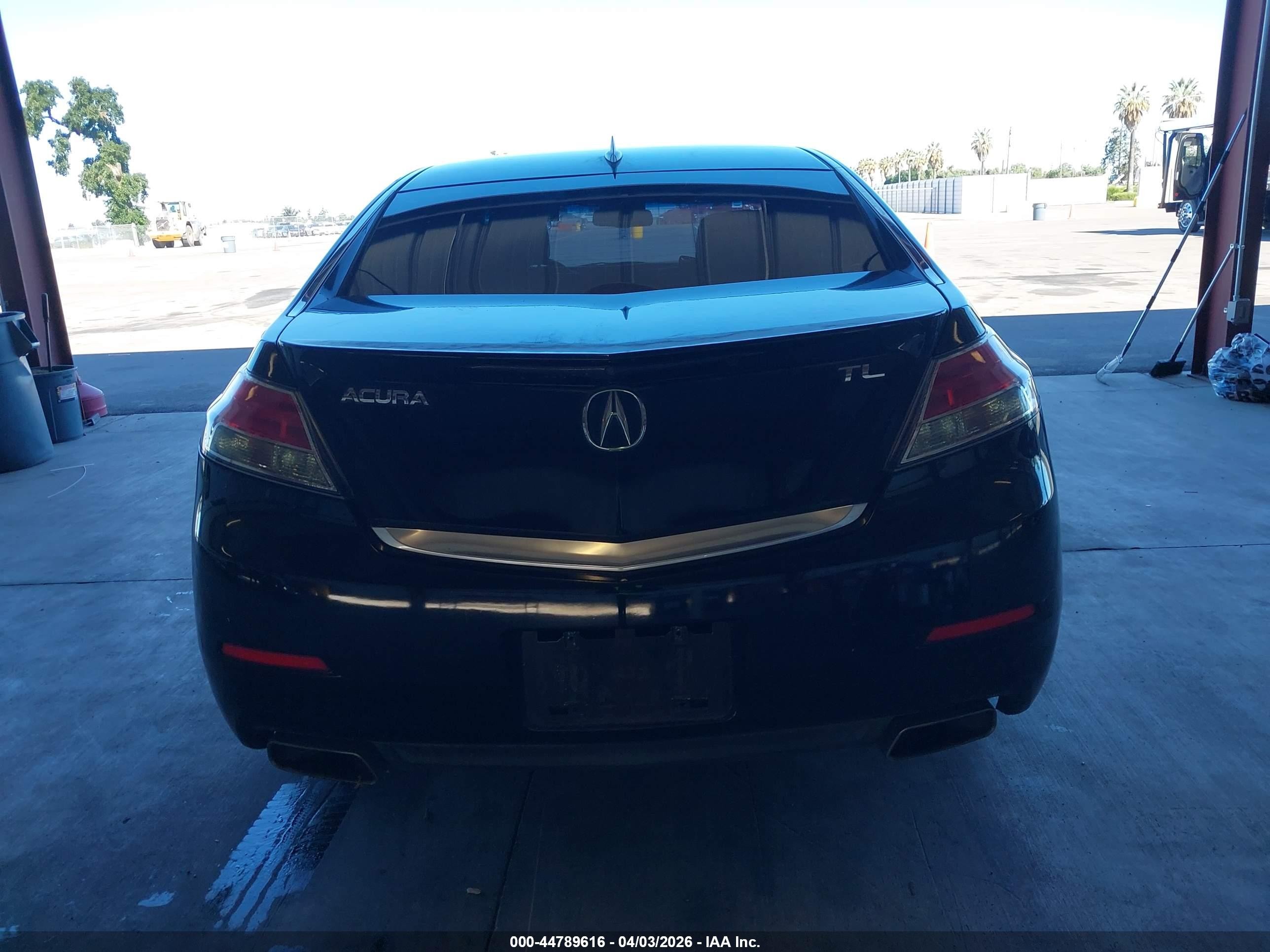 2012 Acura Tl 3.5 Черный vin: 19UUA8F59CA025320