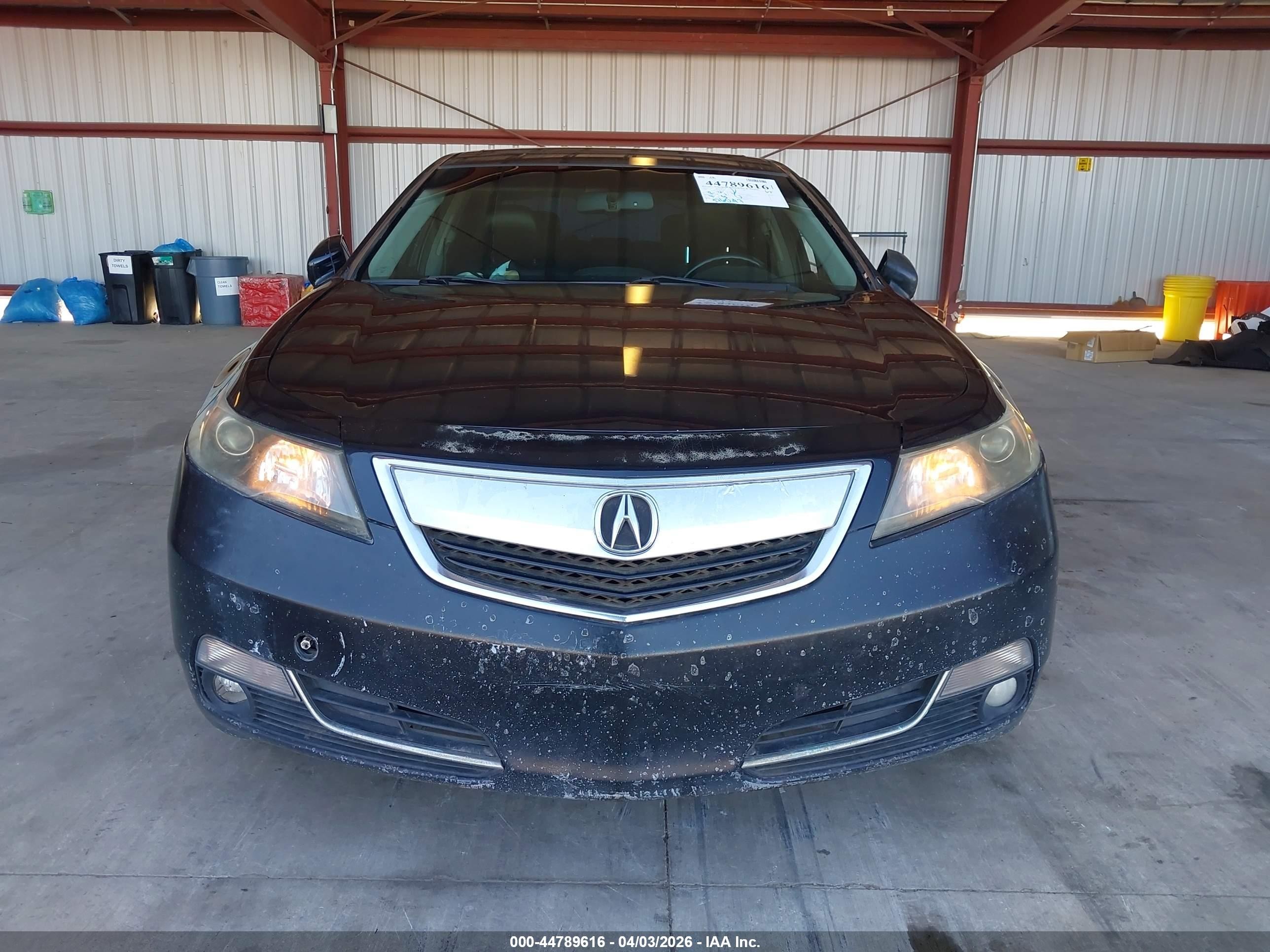 2012 Acura Tl 3.5 Черный vin: 19UUA8F59CA025320