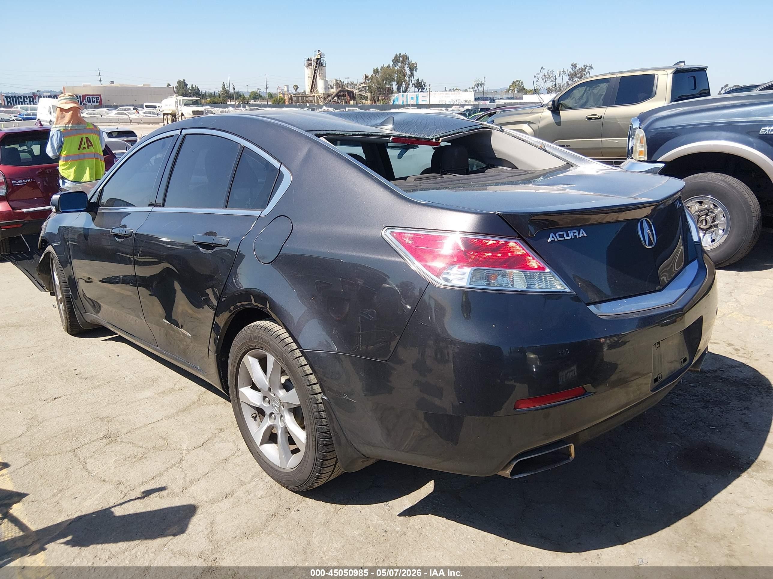 2012 Acura Tl 3.5 Gray vin: 19UUA8F59CA026287