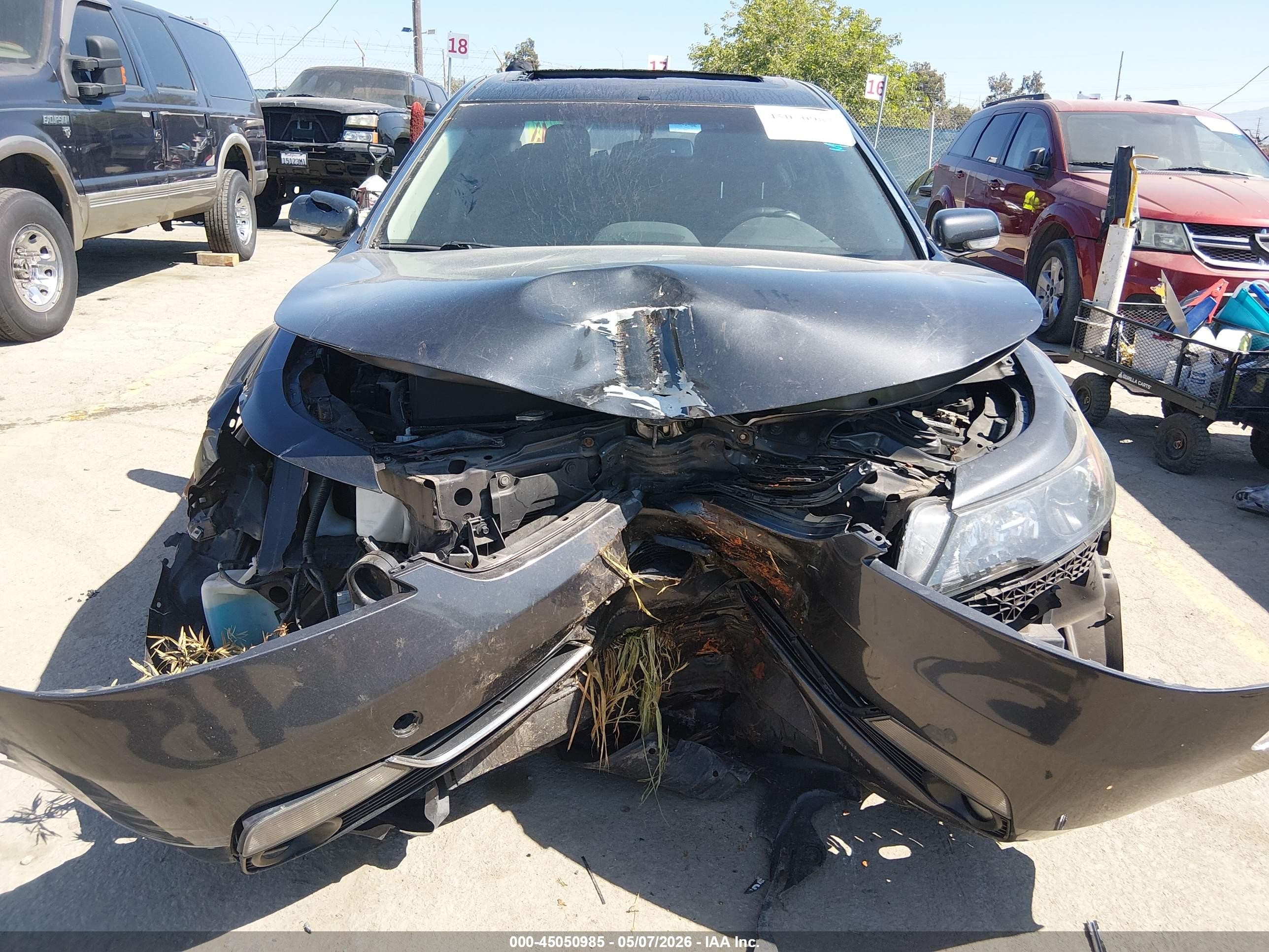 2012 Acura Tl 3.5 Gray vin: 19UUA8F59CA026287