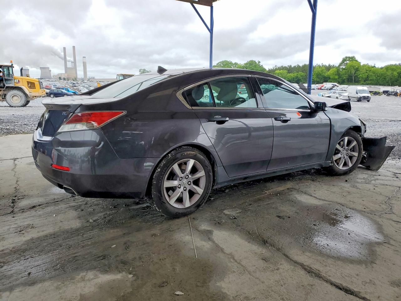 2013 Acura Tl Tech Серый vin: 19UUA8F59DA000418