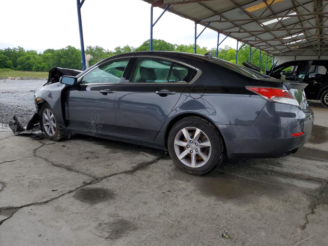 2013 Acura Tl Tech Серый vin: 19UUA8F59DA000418