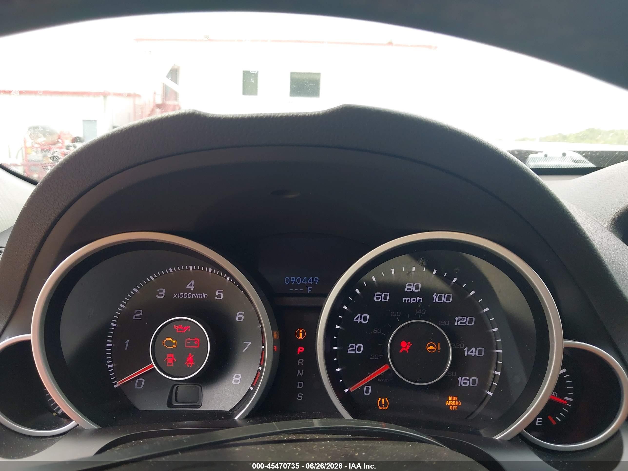 2013 Acura Tl 3.5 Gray vin: 19UUA8F59DA006218