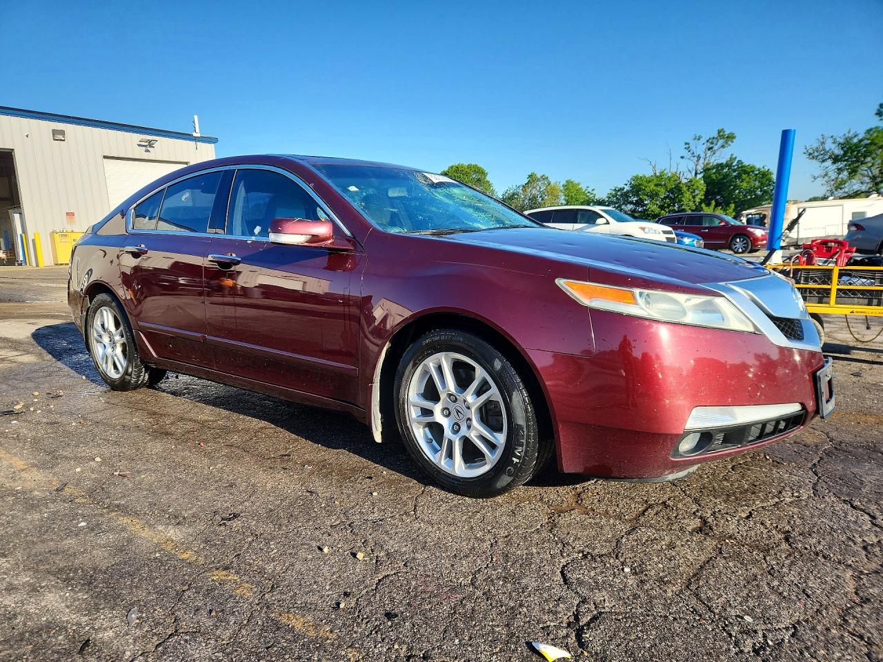 2010 Acura Tl Maroon vin: 19UUA8F5XAA004876