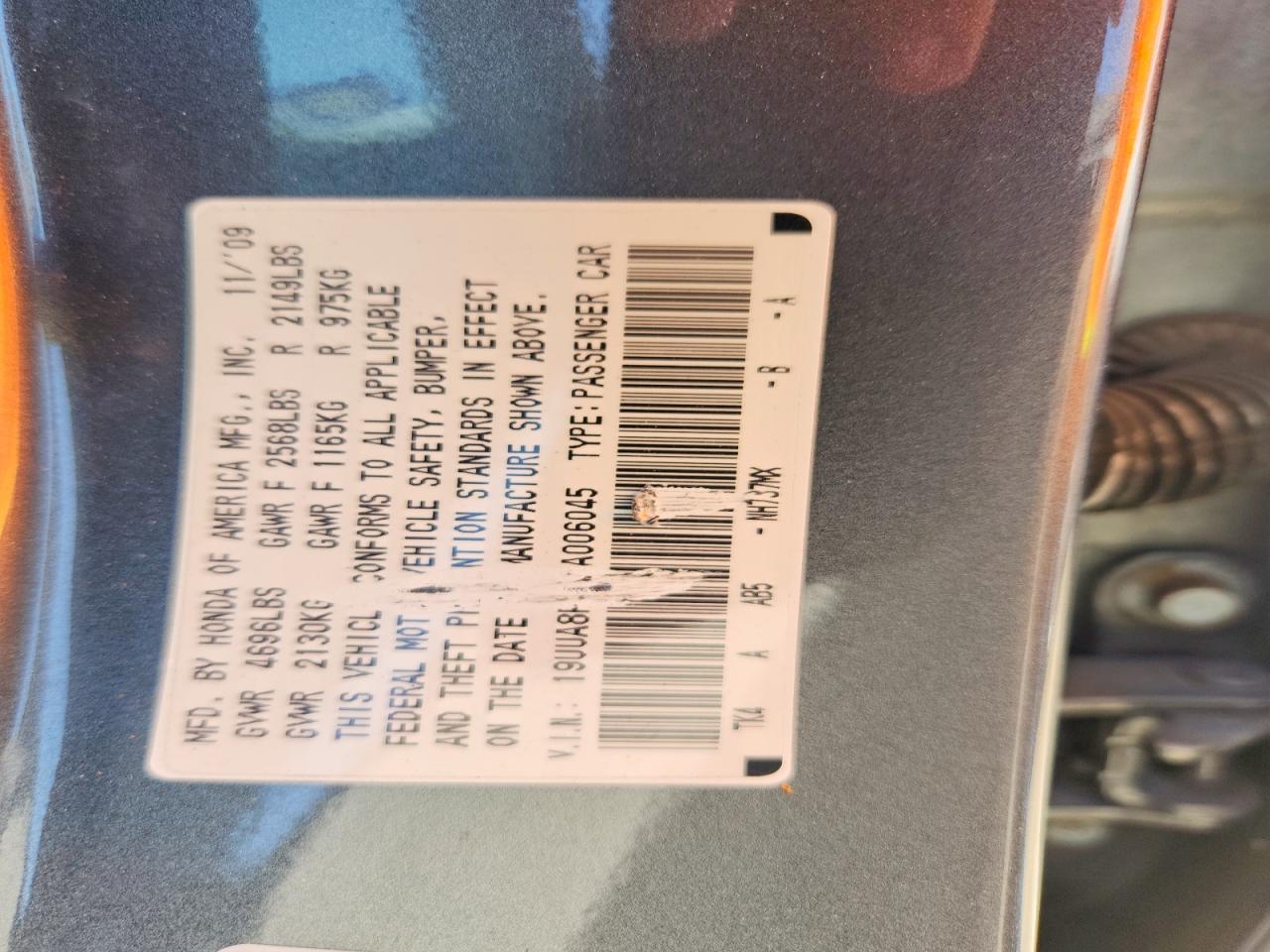 2010 Acura Tl Silver vin: 19UUA8F5XAA006045