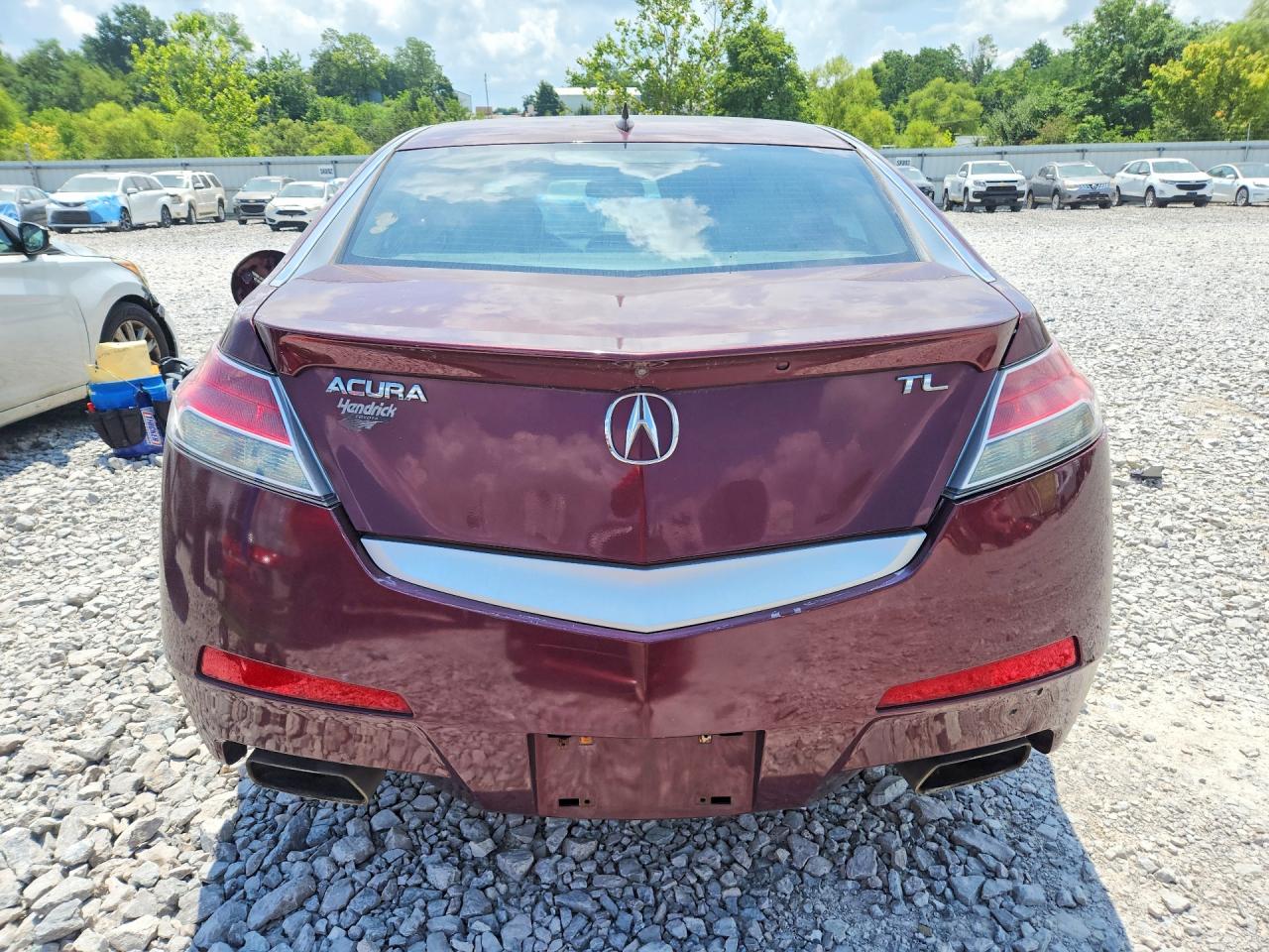 2010 Acura Tl Burgundy vin: 19UUA8F5XAA019183