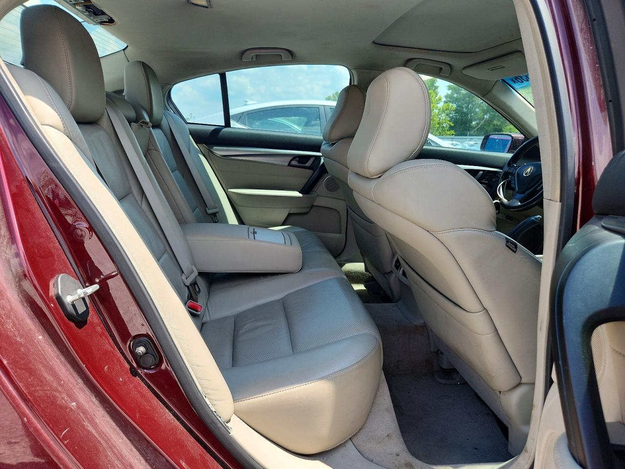 2010 Acura Tl Burgundy vin: 19UUA8F5XAA019183
