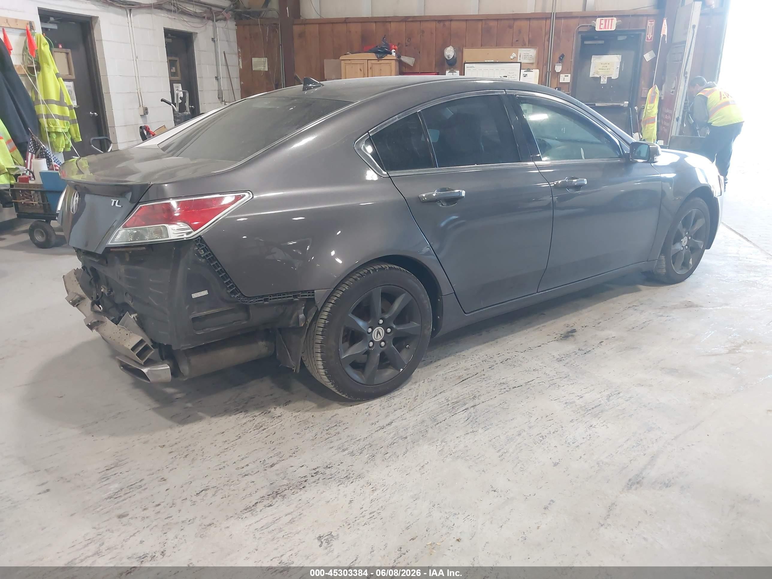 2011 Acura Tl 3.5 Gray vin: 19UUA8F5XBA000571