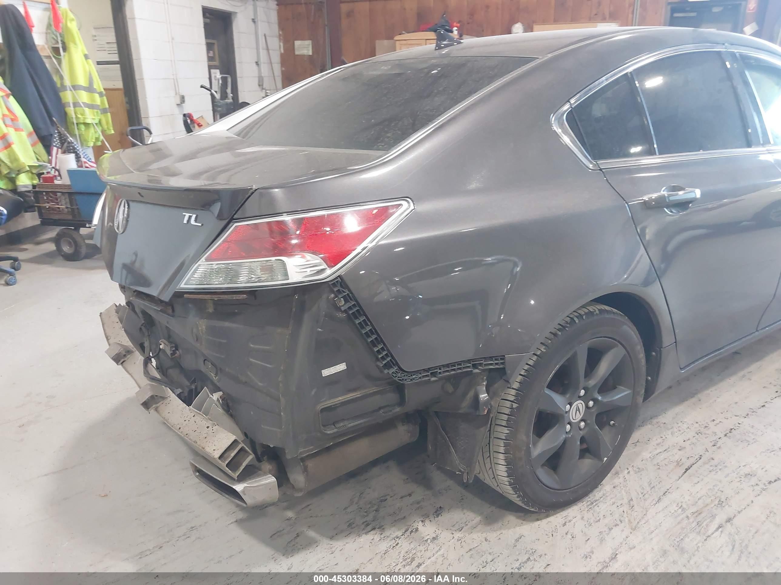 2011 Acura Tl 3.5 Gray vin: 19UUA8F5XBA000571