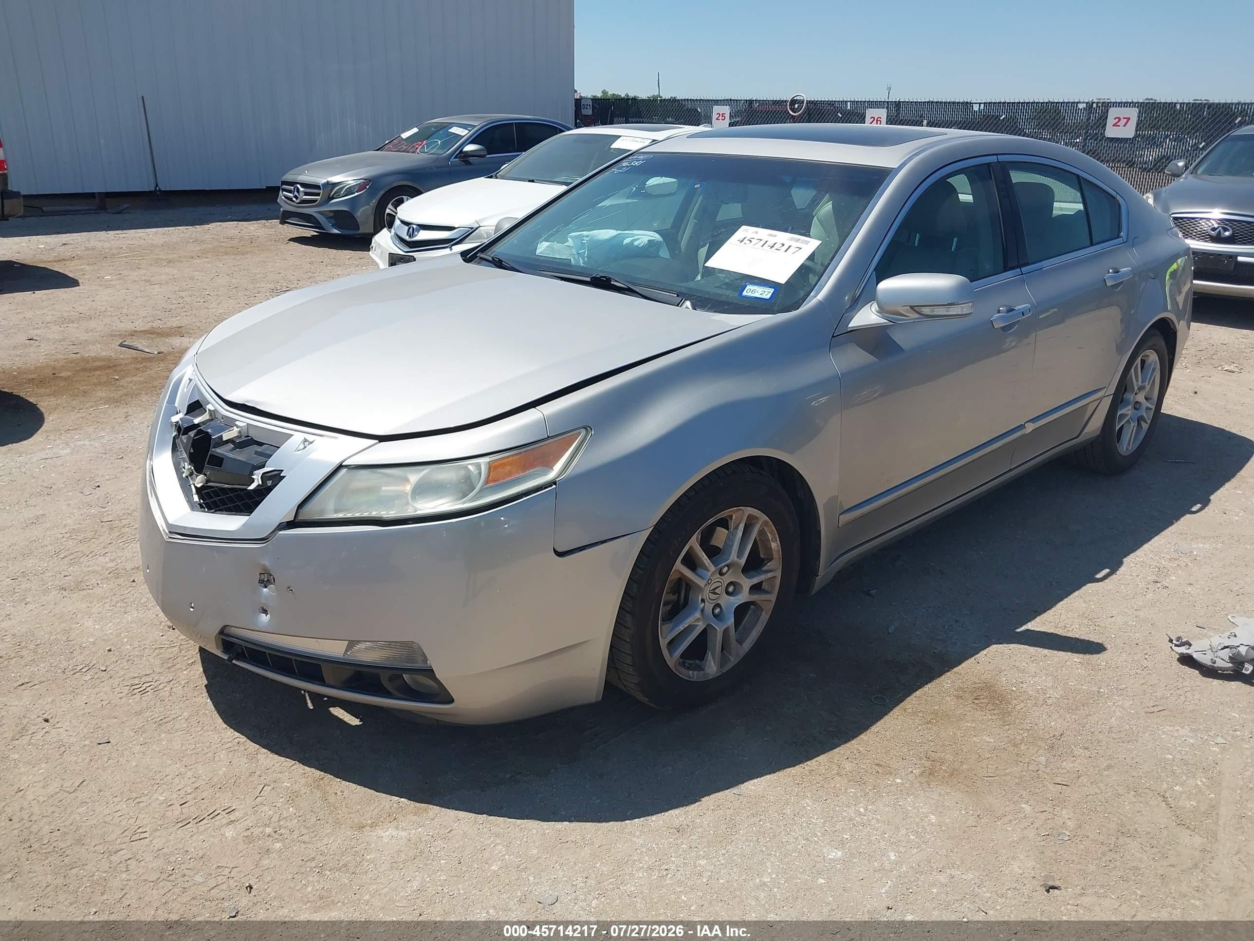 2011 Acura Tl 3.5 Gray vin: 19UUA8F5XBA002899