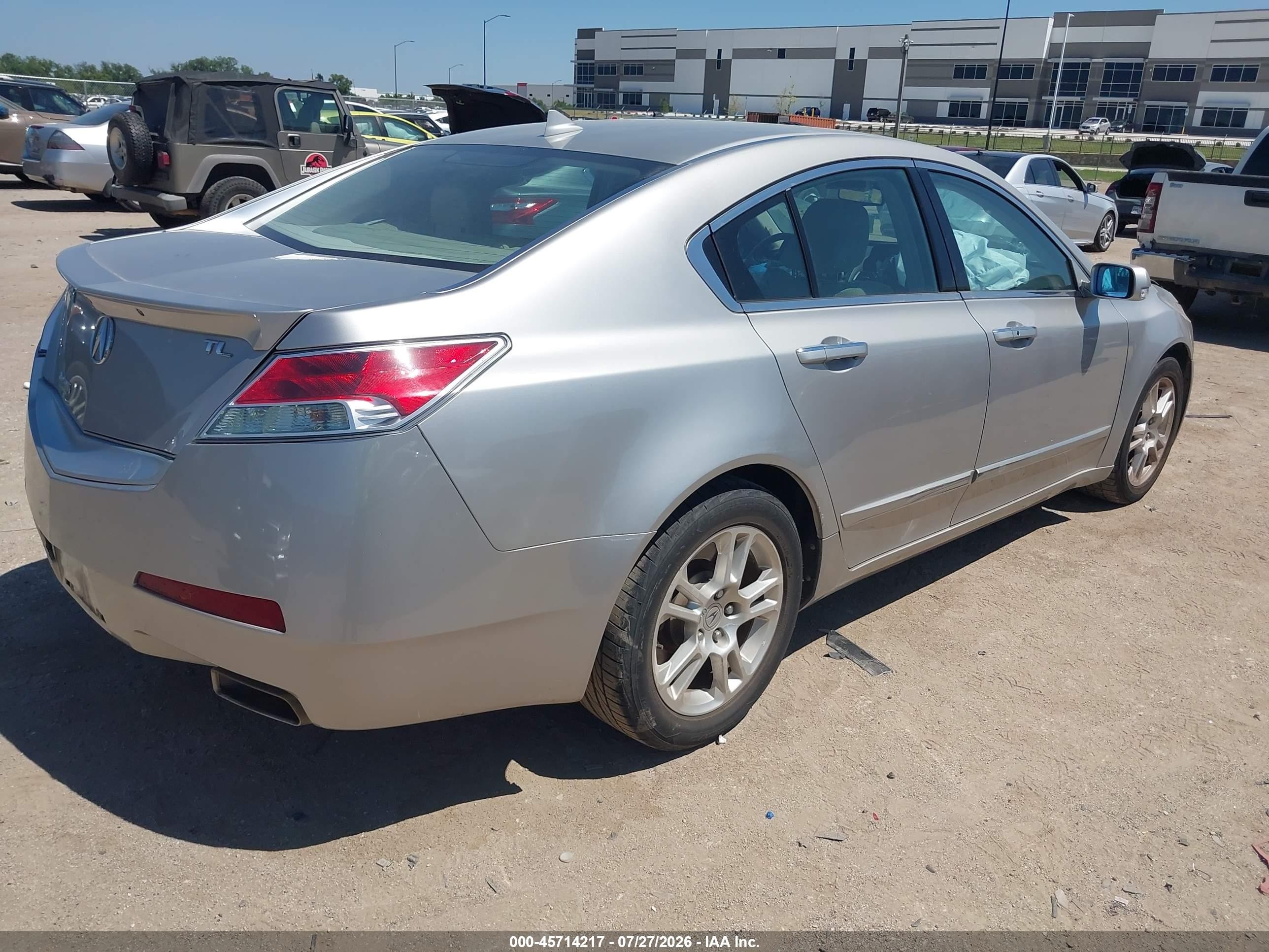 2011 Acura Tl 3.5 Gray vin: 19UUA8F5XBA002899