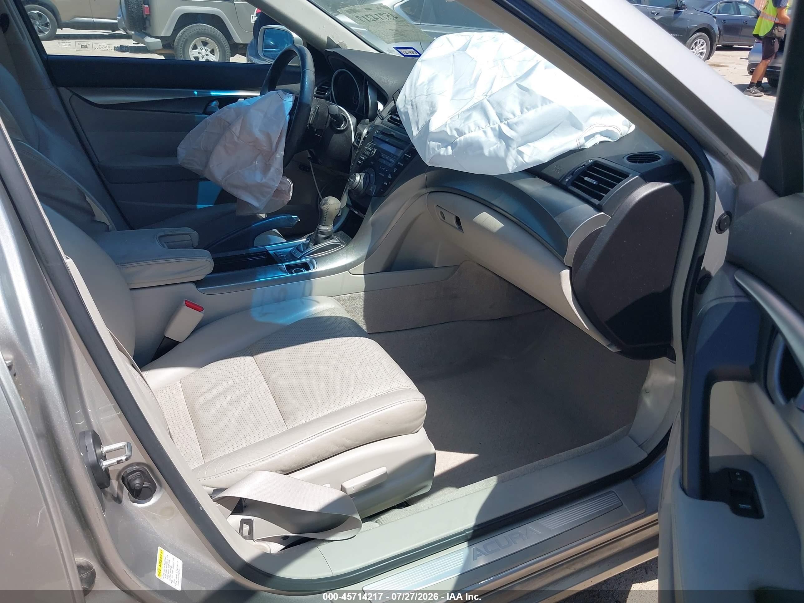 2011 Acura Tl 3.5 Gray vin: 19UUA8F5XBA002899