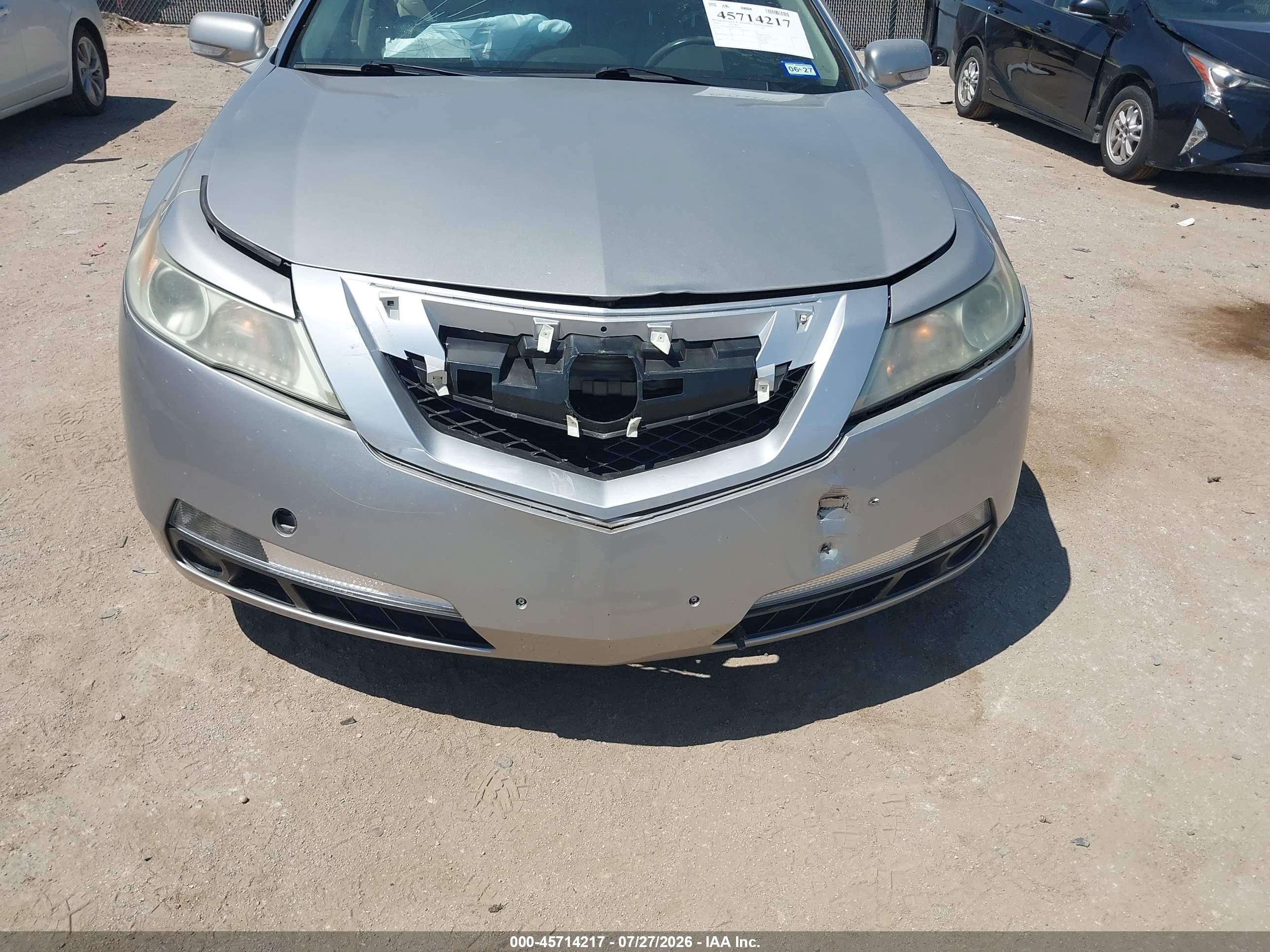 2011 Acura Tl 3.5 Gray vin: 19UUA8F5XBA002899