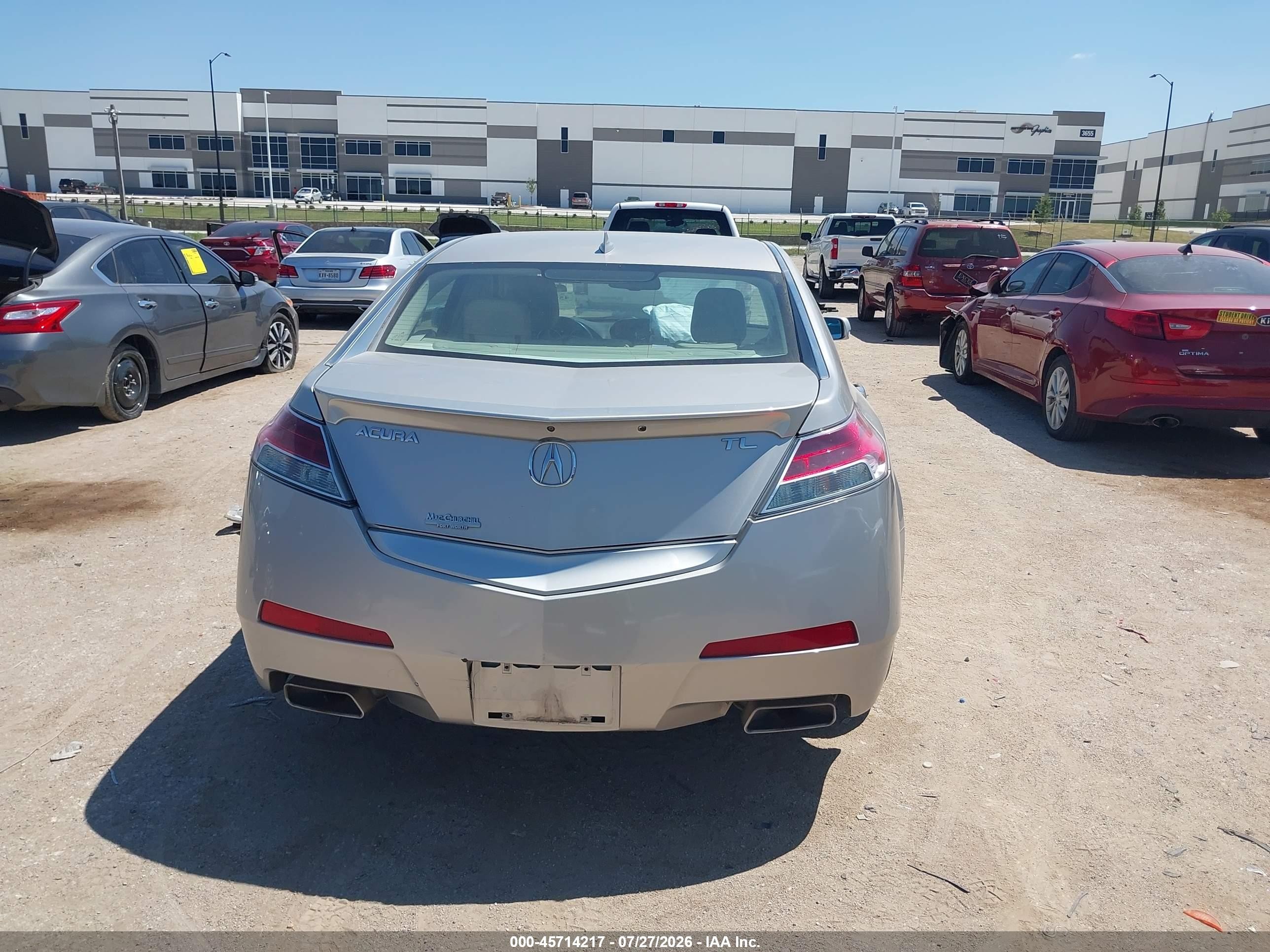 2011 Acura Tl 3.5 Gray vin: 19UUA8F5XBA002899