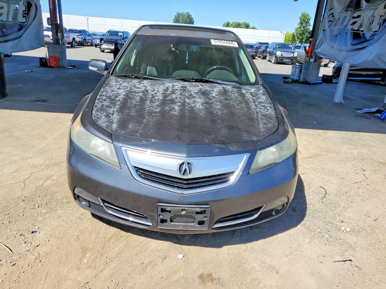 2012 Acura Tl Charcoal vin: 19UUA8F5XCA000331
