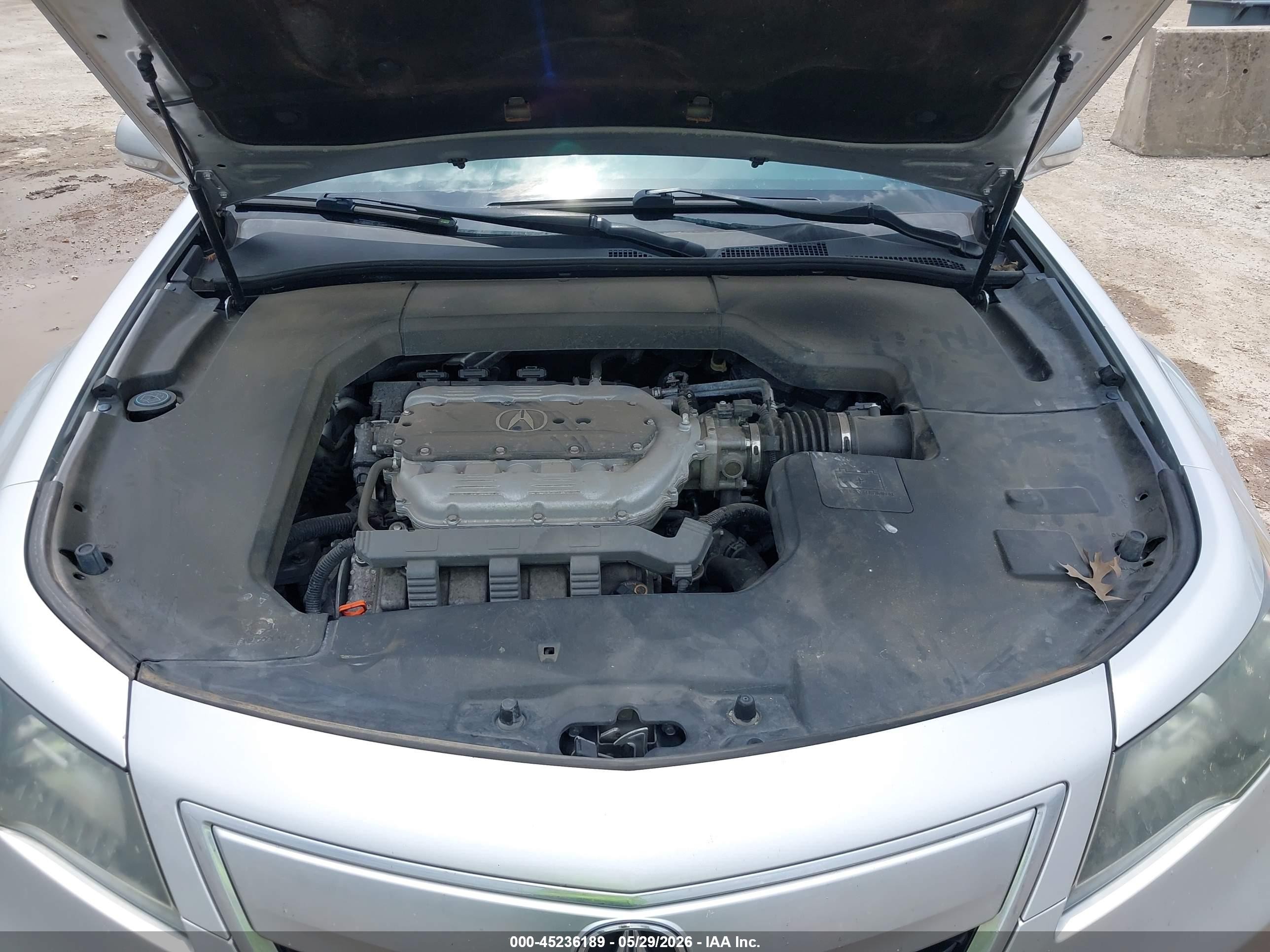 2012 Acura Tl 3.5 Silver vin: 19UUA8F5XCA027335