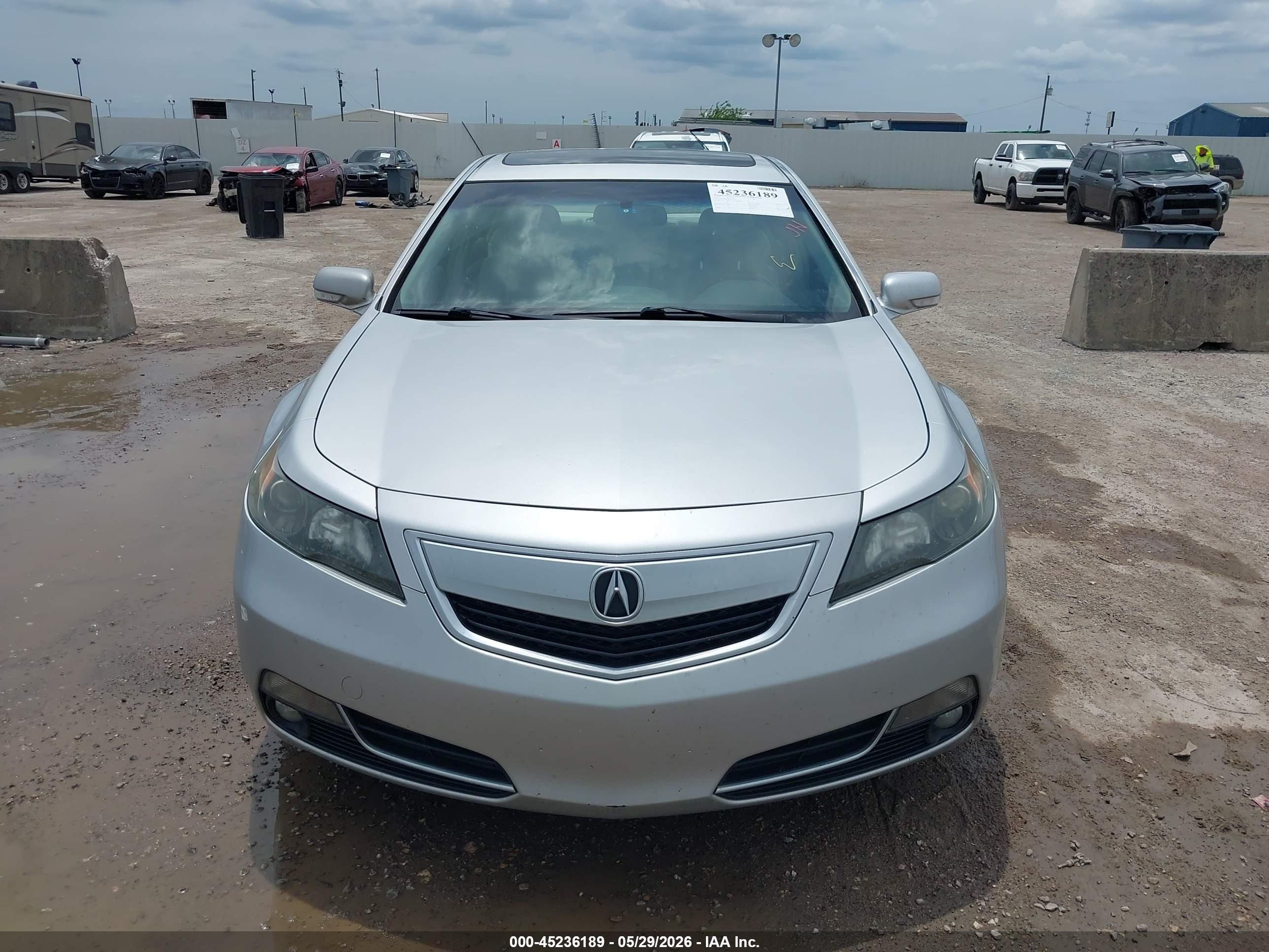 2012 Acura Tl 3.5 Silver vin: 19UUA8F5XCA027335