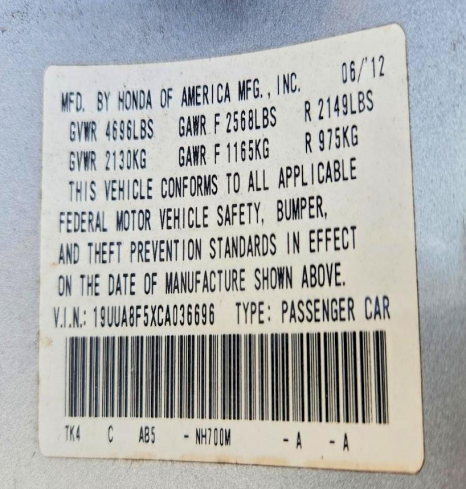 2012 Acura Tl Silver vin: 19UUA8F5XCA036696