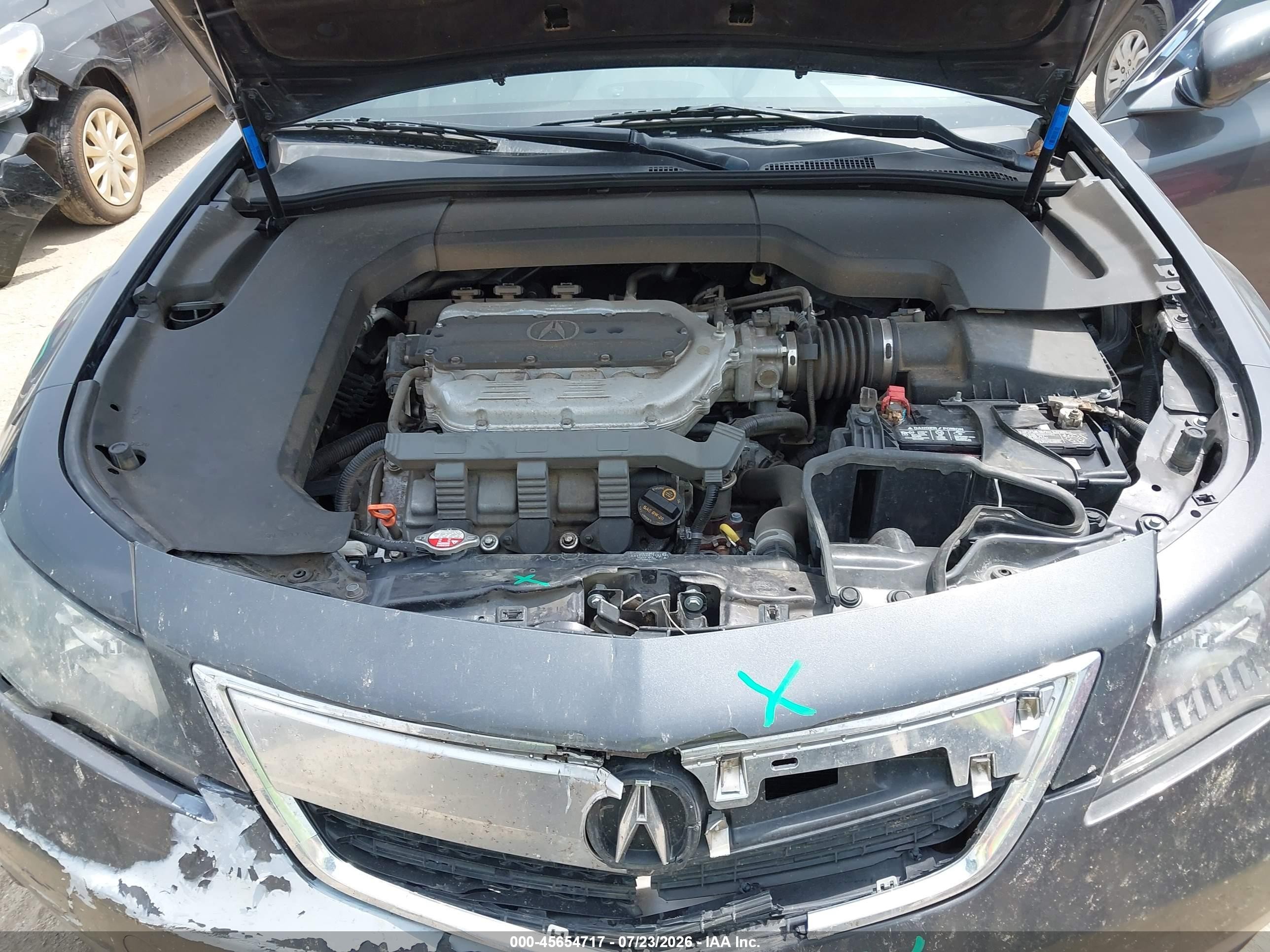 2012 Acura Tl 3.5 Black vin: 19UUA8F5XCA038206