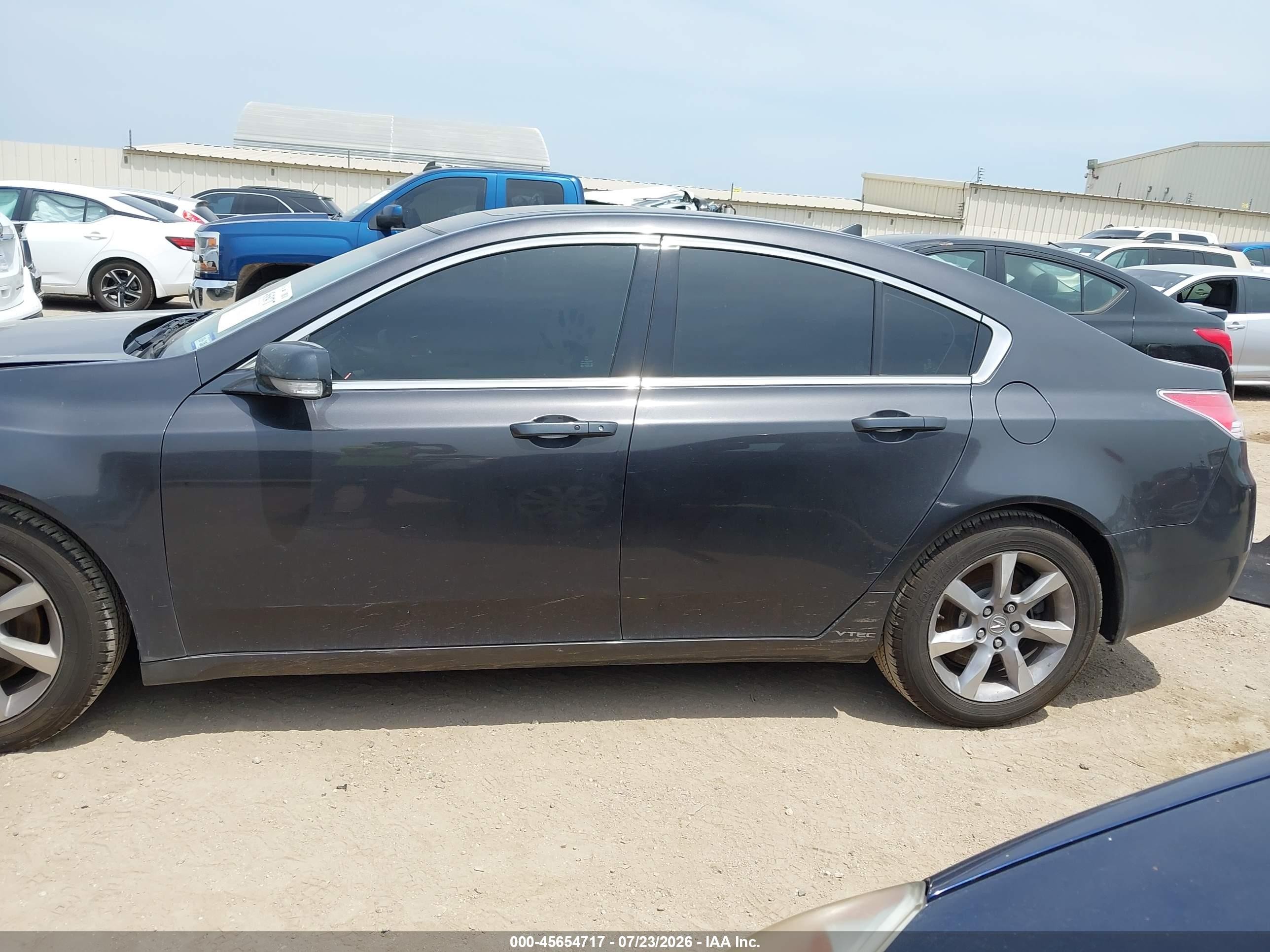 2012 Acura Tl 3.5 Black vin: 19UUA8F5XCA038206