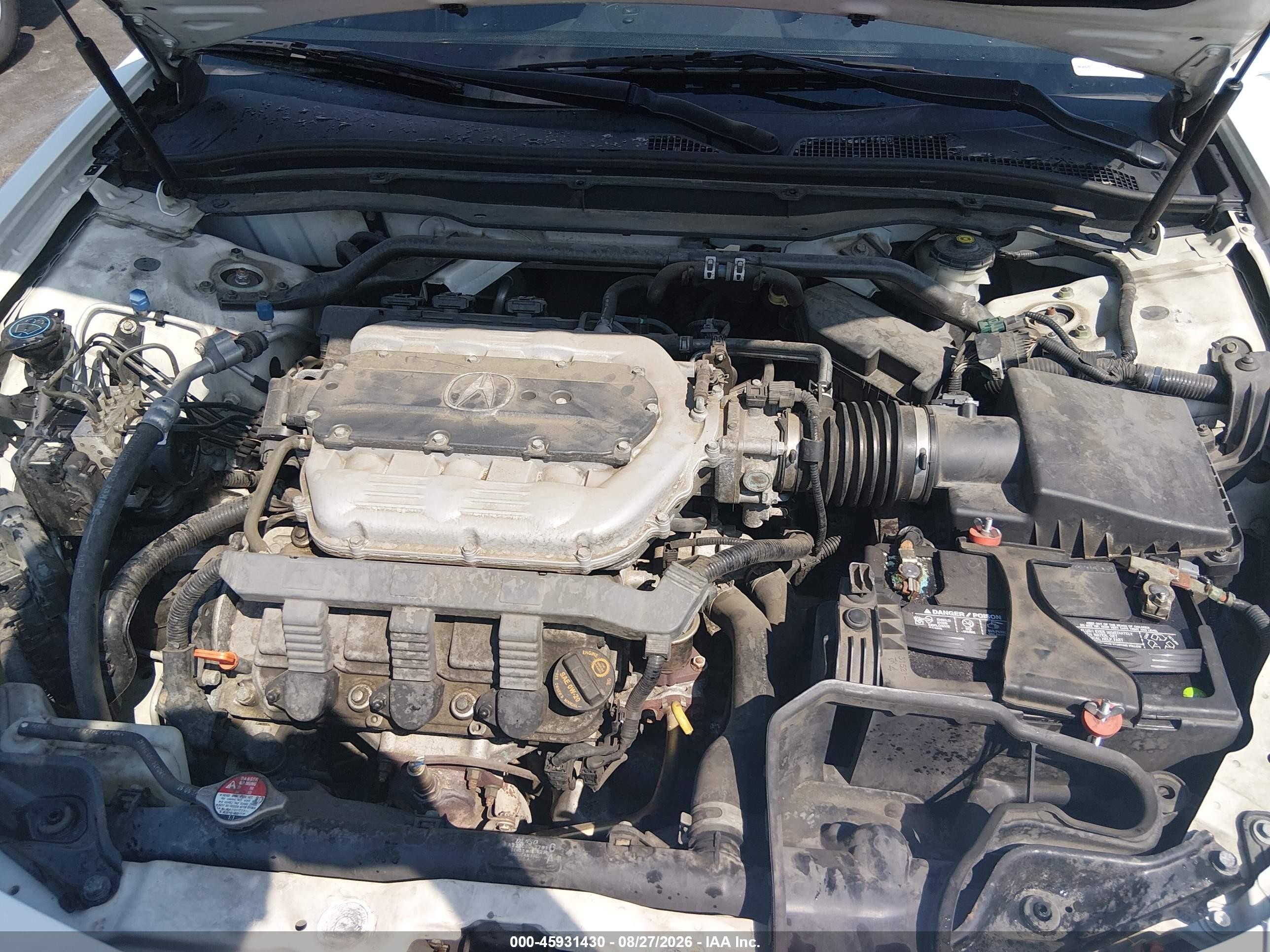 2013 Acura Tl 3.5 White vin: 19UUA8F5XDA006535