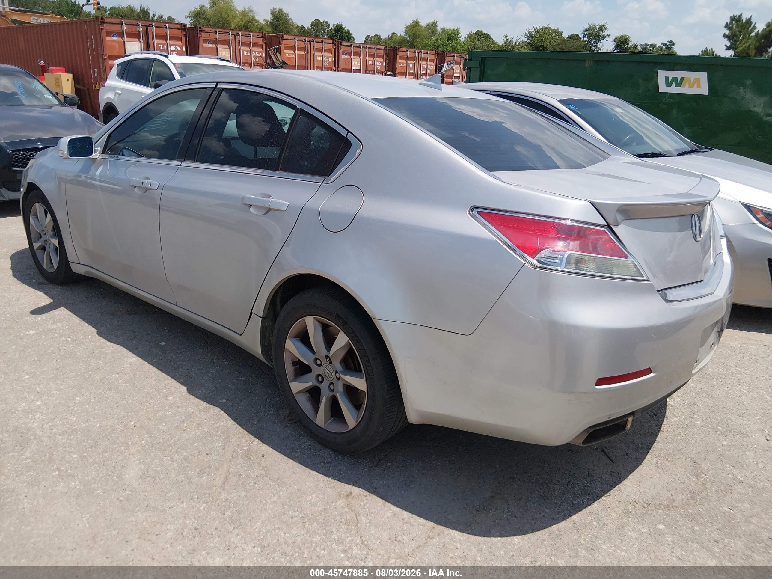 2013 Acura Tl 3.5 Silver vin: 19UUA8F5XDA010469