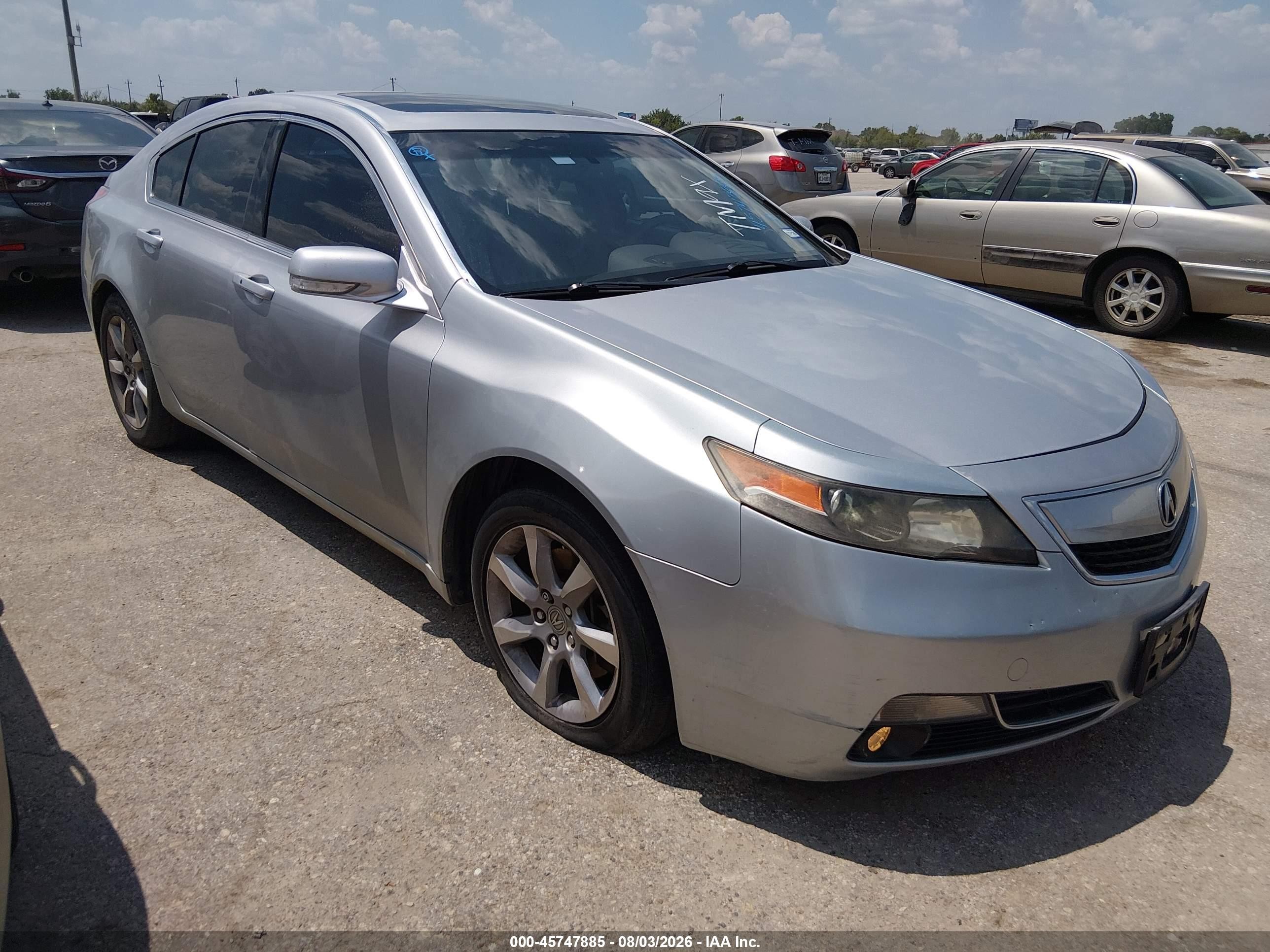 2013 Acura Tl 3.5 Silver vin: 19UUA8F5XDA010469