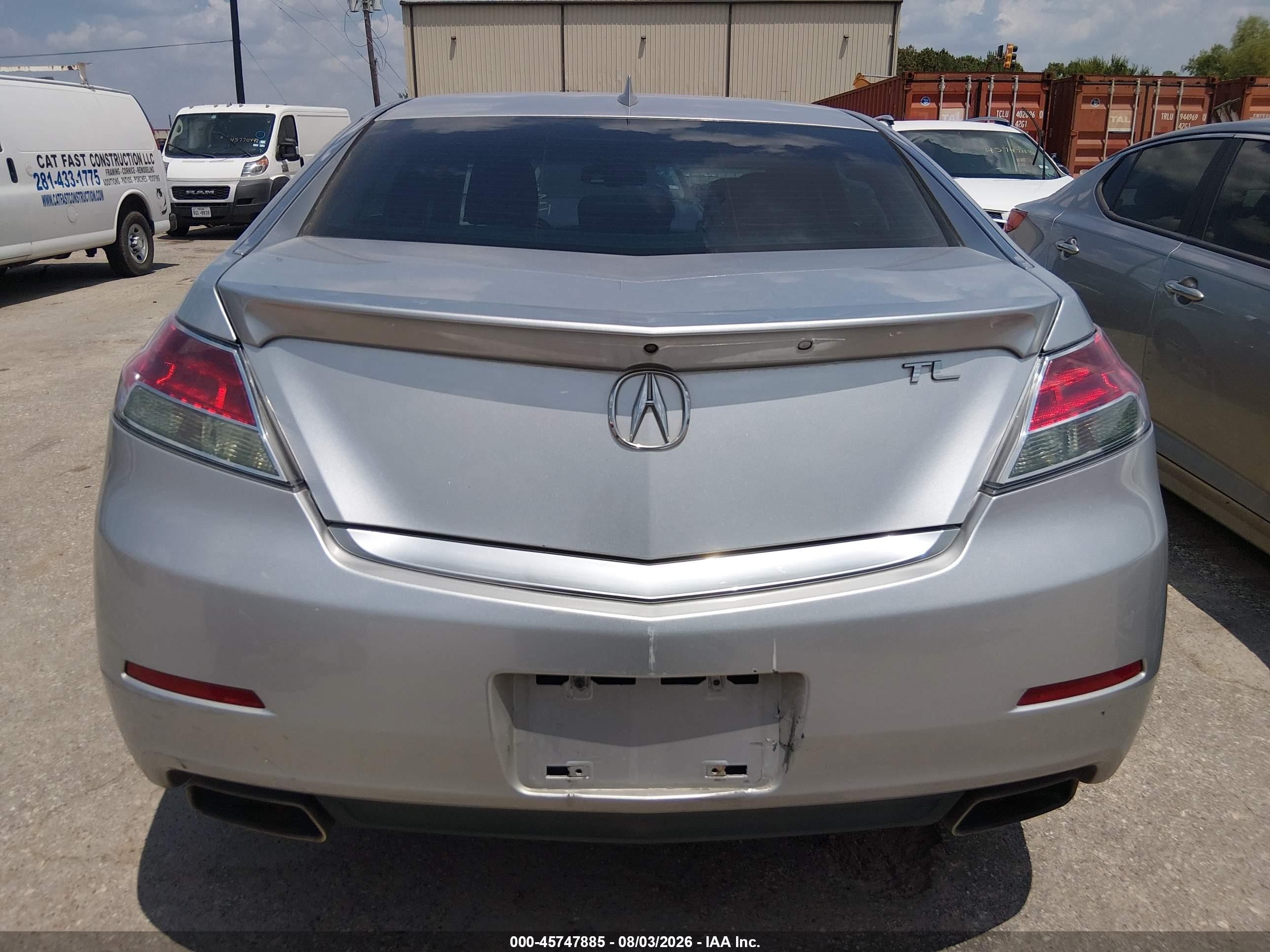2013 Acura Tl 3.5 Silver vin: 19UUA8F5XDA010469