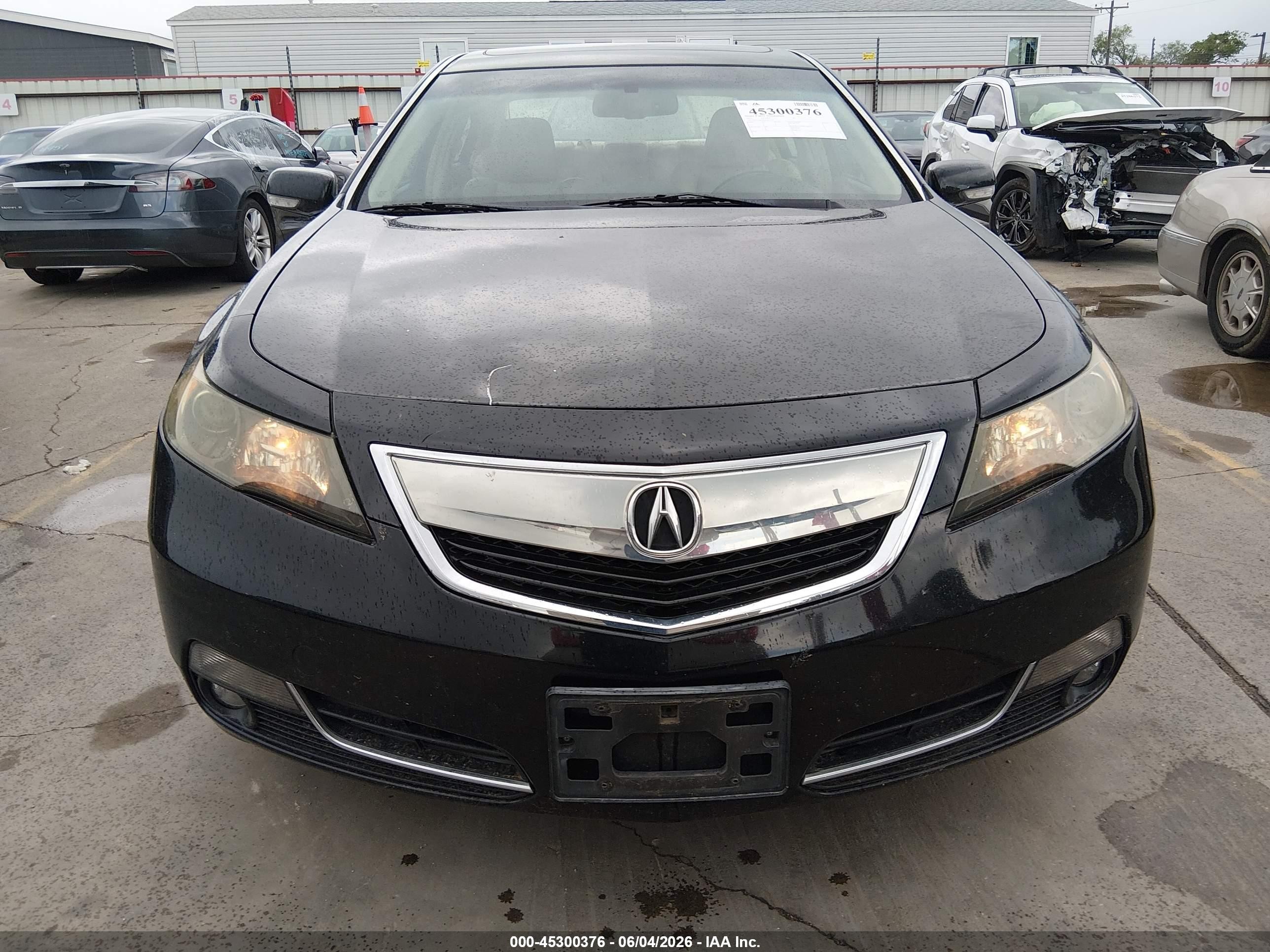 2013 Acura Tl 3.5 Black vin: 19UUA8F5XDA012318