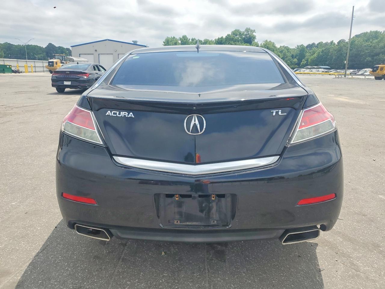 2012 Acura Tl Black vin: 19UUA8F70CA001358