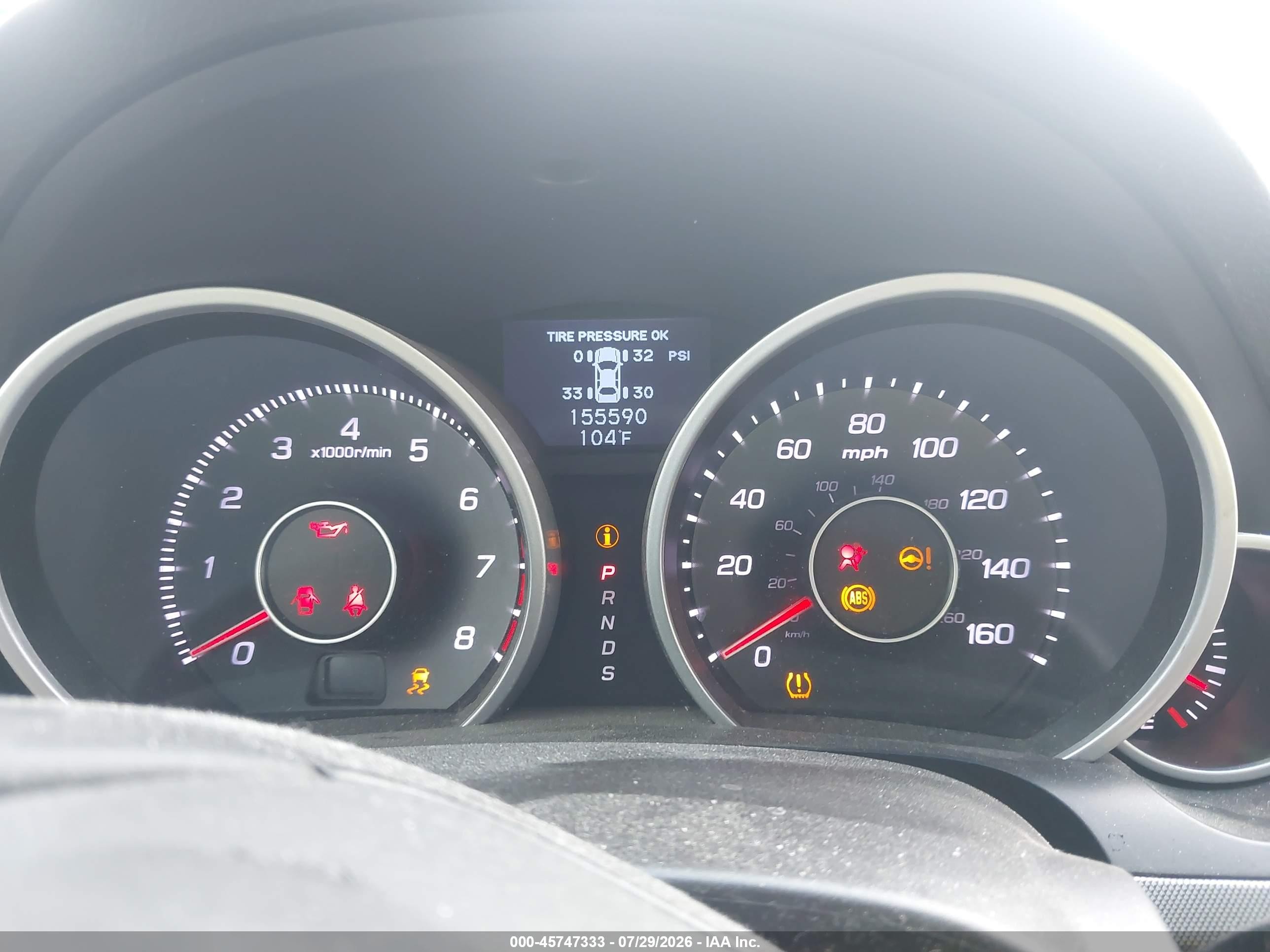 2012 Acura Tl 3.5 Gray vin: 19UUA8F70CA015308
