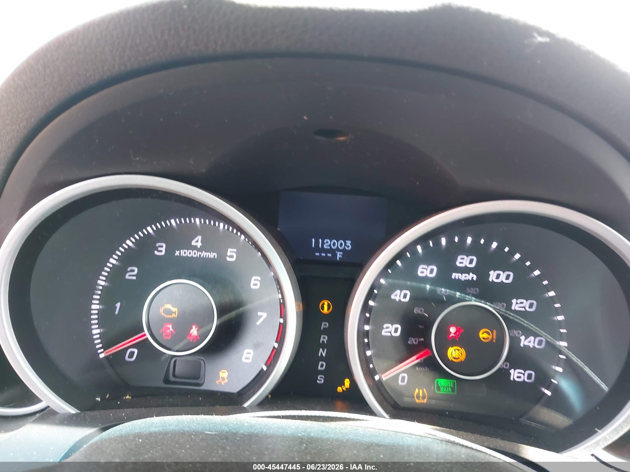 2012 Acura Tl 3.5 Silver vin: 19UUA8F71CA013390