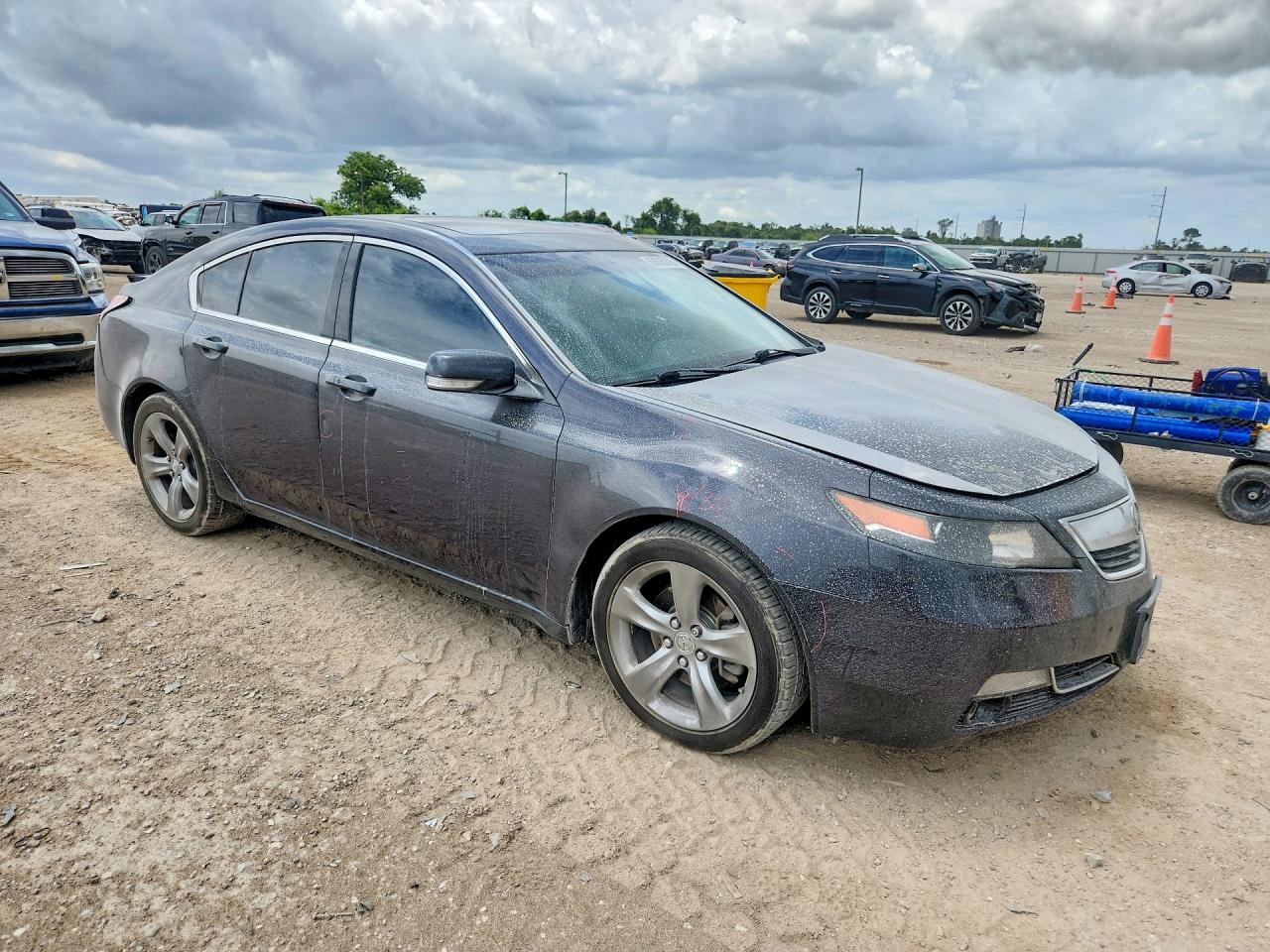 2012 Acura Tl Gray vin: 19UUA8F71CA032943