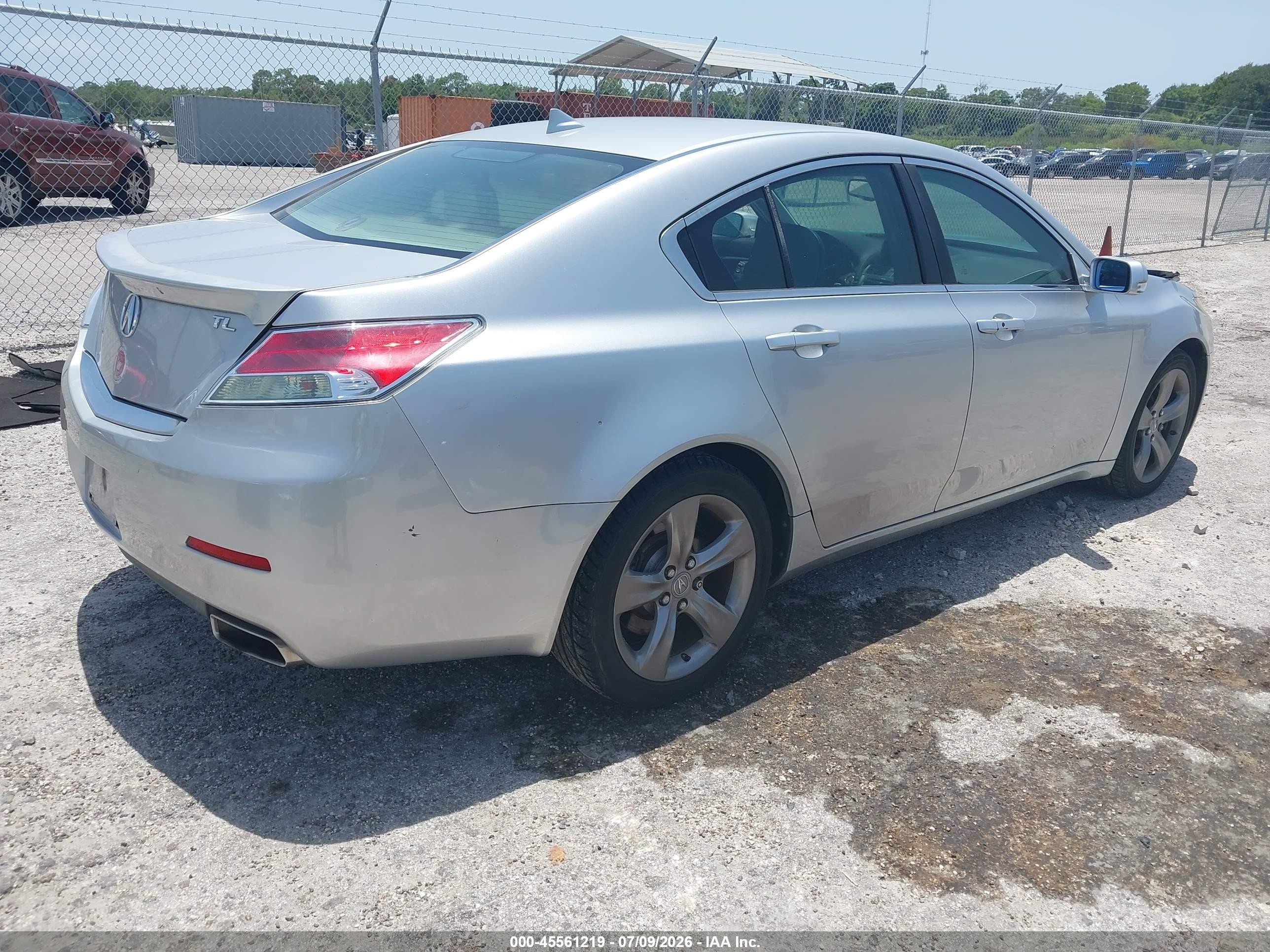 2014 Acura Tl 3.5 Silver vin: 19UUA8F71EA001792