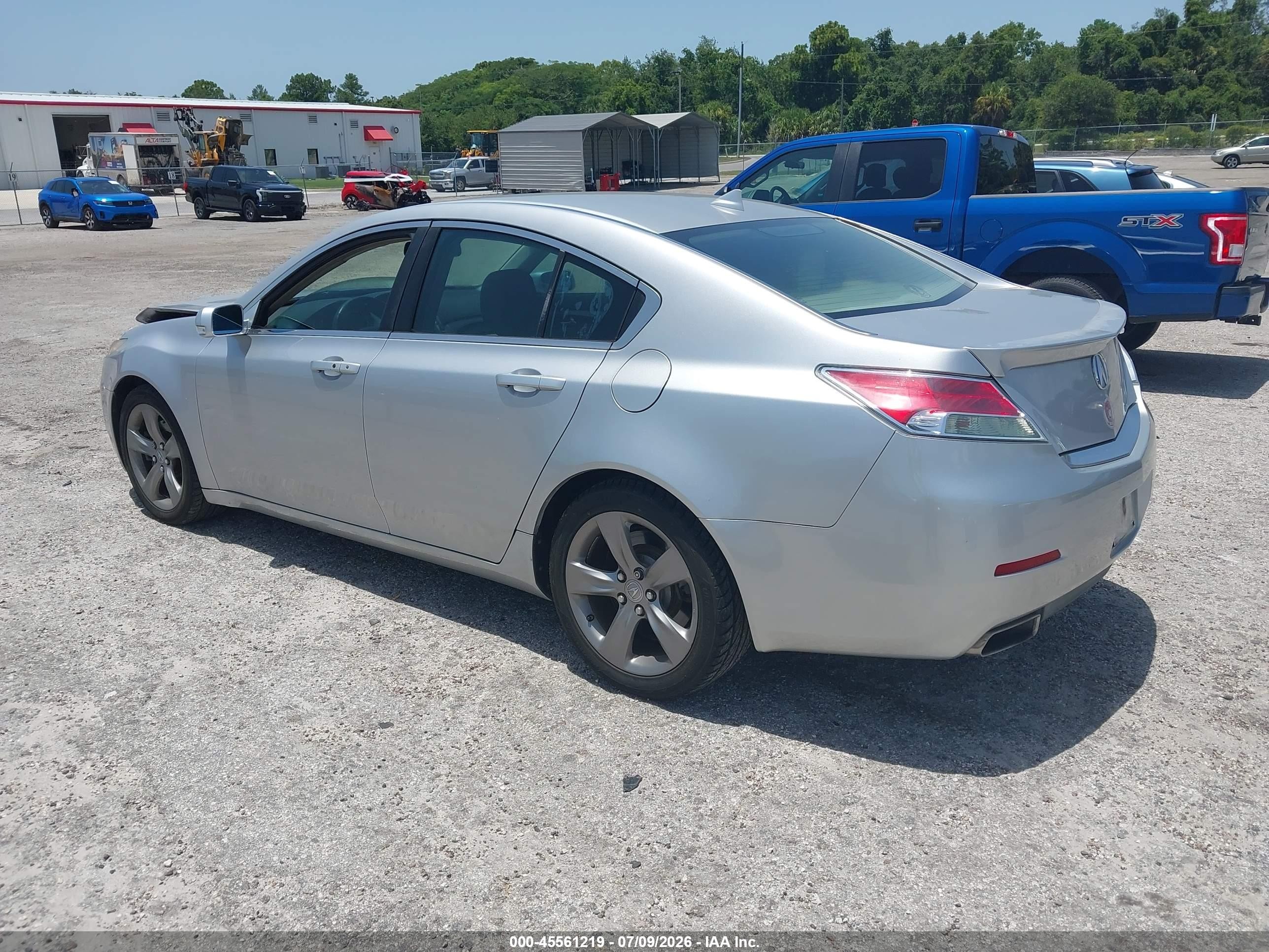 2014 Acura Tl 3.5 Silver vin: 19UUA8F71EA001792