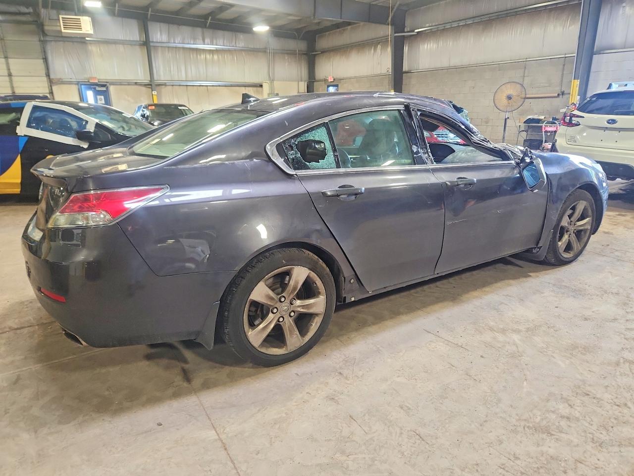 2012 Acura Tl Charcoal vin: 19UUA8F72CA004486