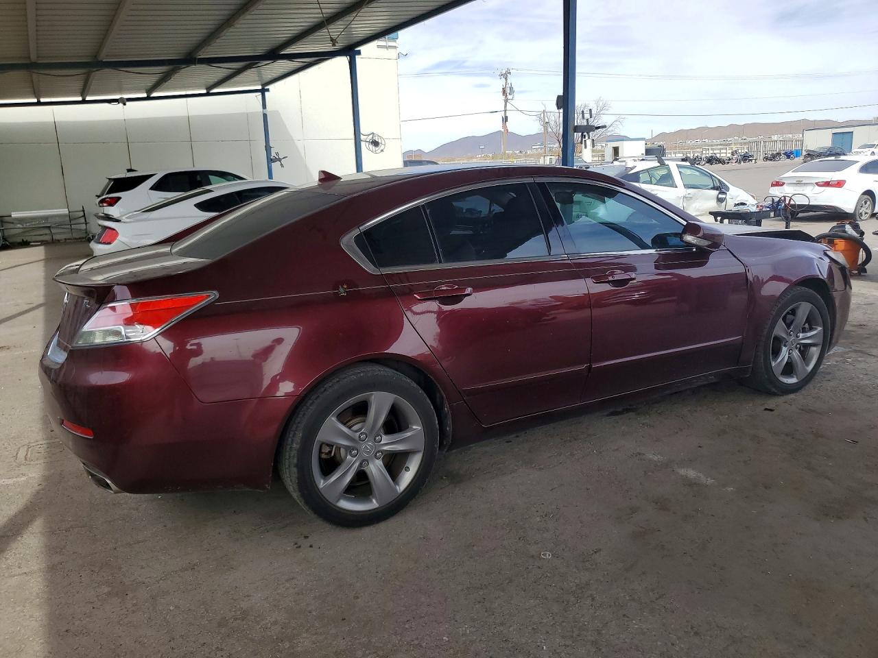 2013 Acura Tl Advance Бордовый vin: 19UUA8F72DA003212