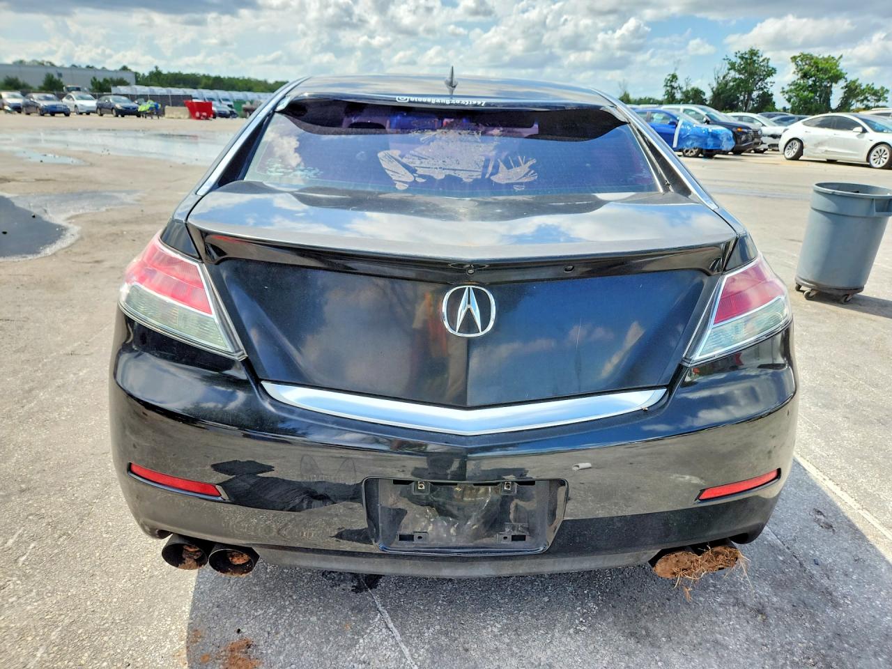 2012 Acura Tl Black vin: 19UUA8F73CA001760