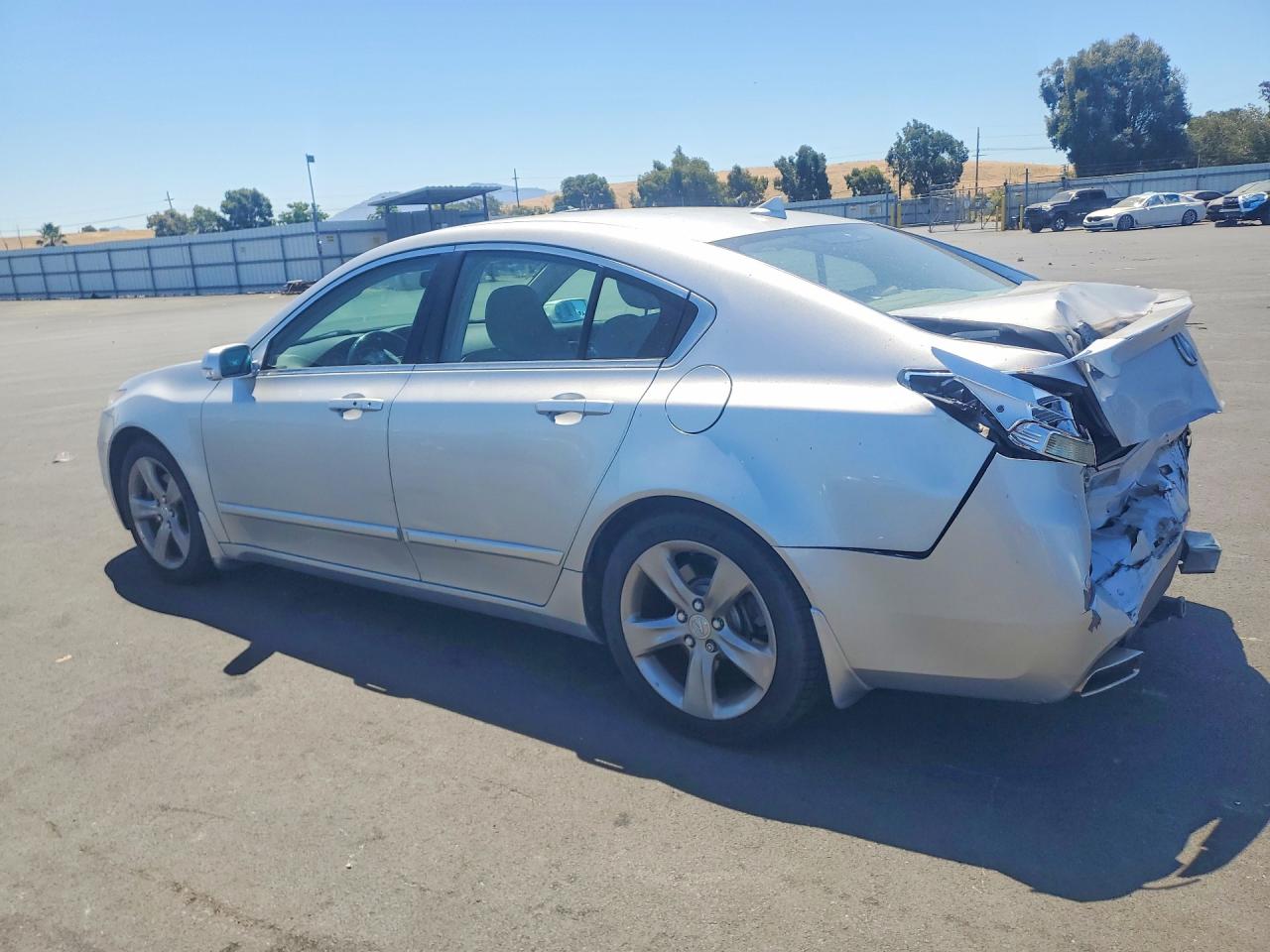 2012 Acura Tl Silver vin: 19UUA8F73CA035956