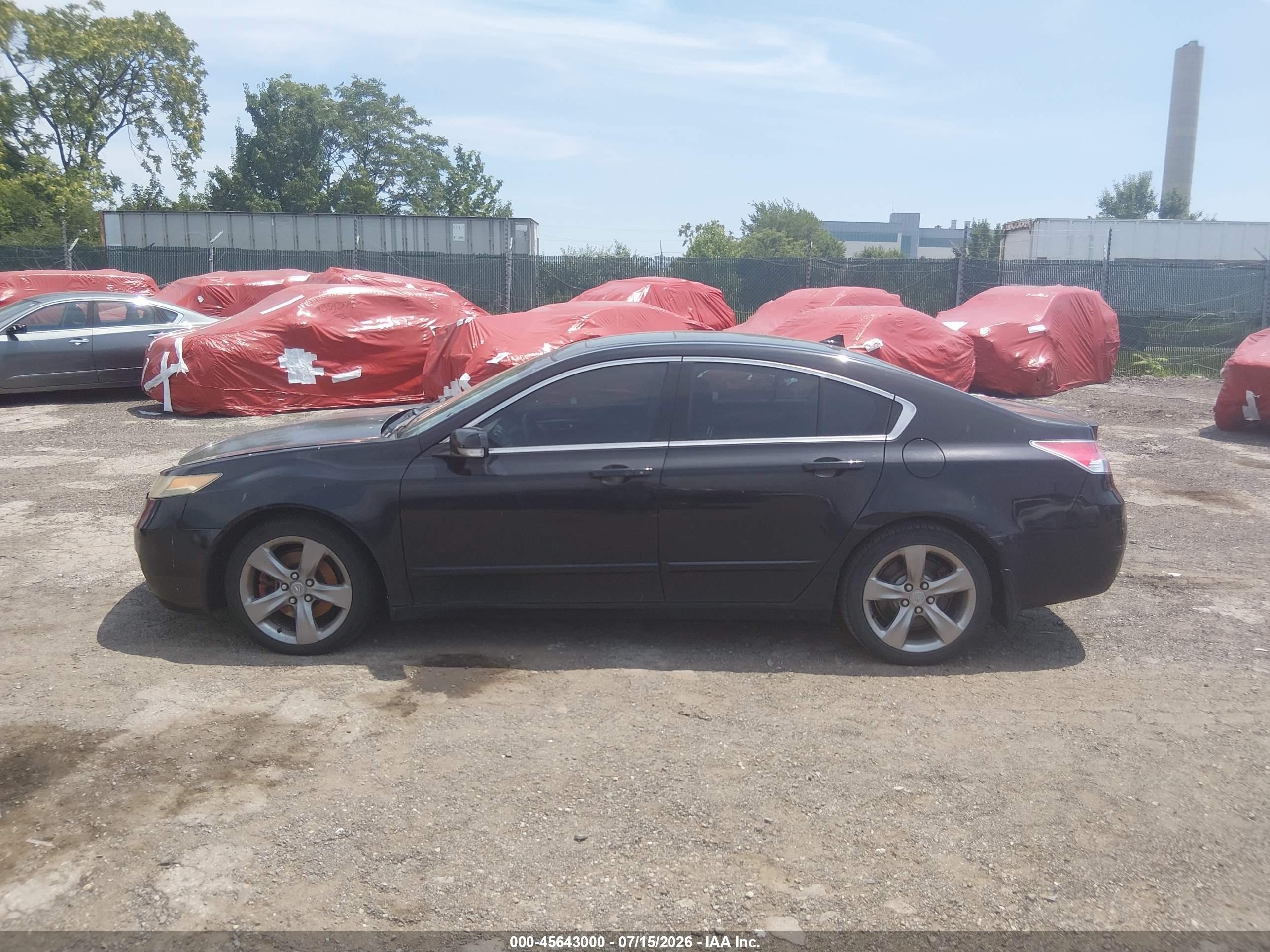 2013 Acura Tl 3.5 Black vin: 19UUA8F73DA015658