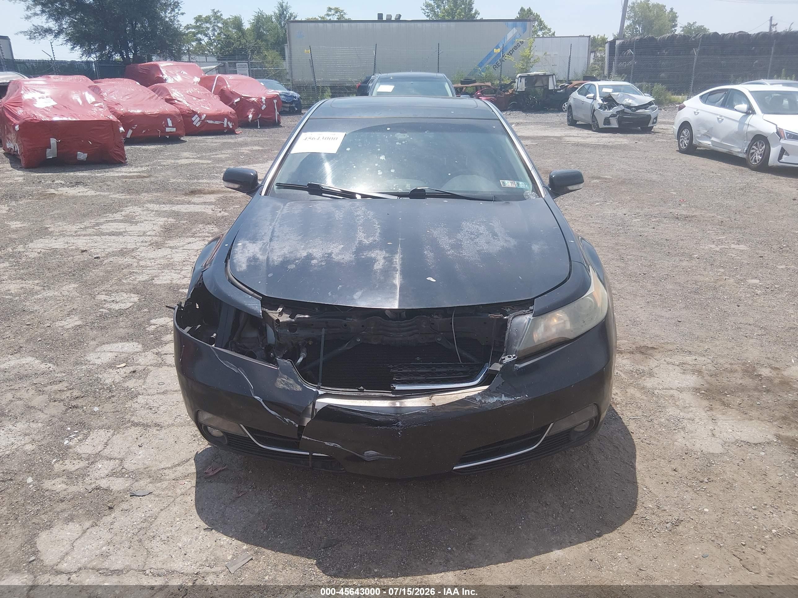 2013 Acura Tl 3.5 Black vin: 19UUA8F73DA015658