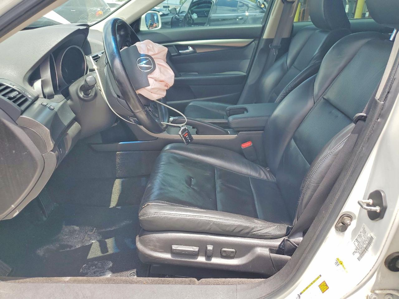 2014 Acura Tl Advance Белый vin: 19UUA8F73EA001888