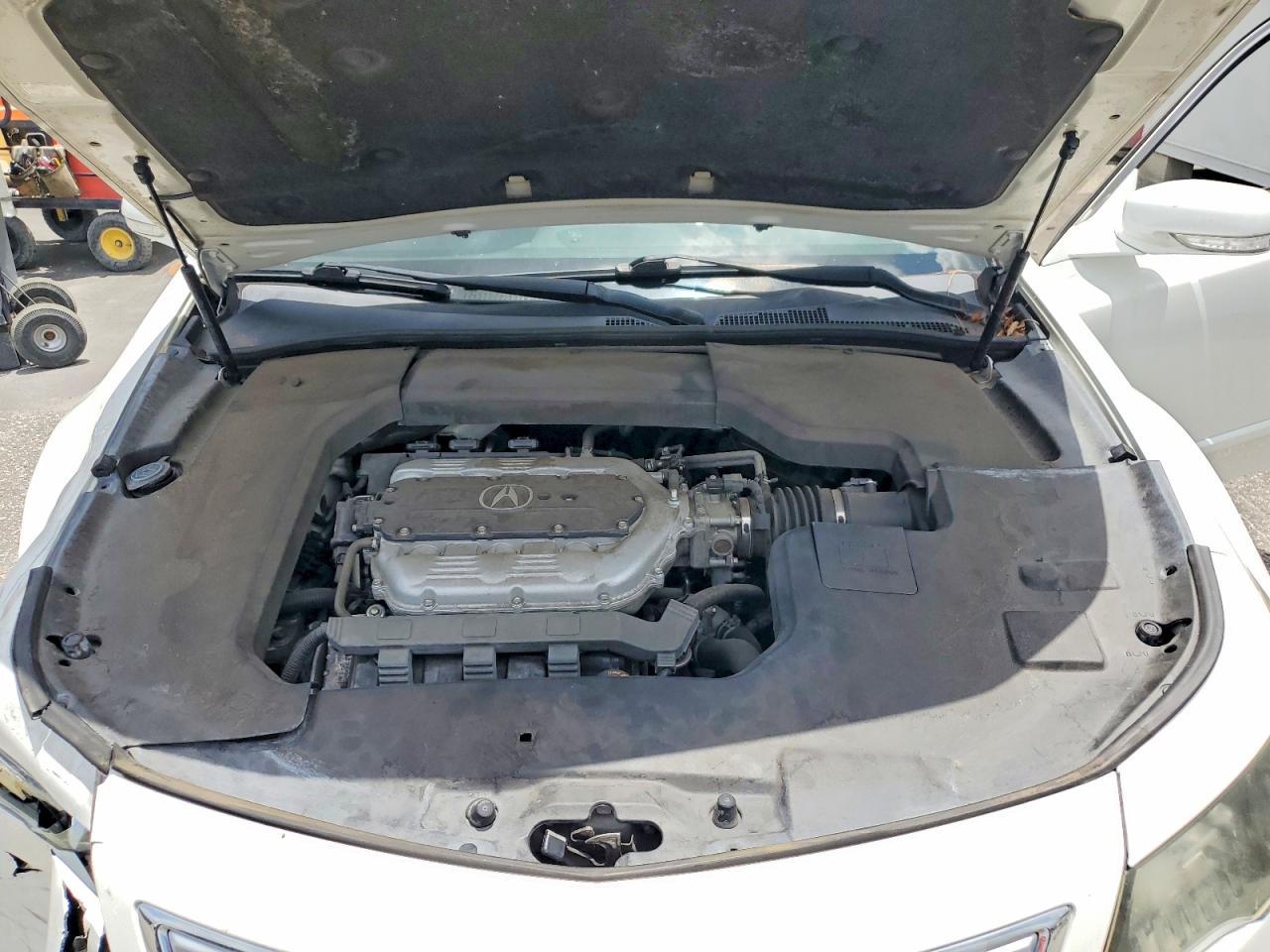 2014 Acura Tl Advance Белый vin: 19UUA8F73EA001888